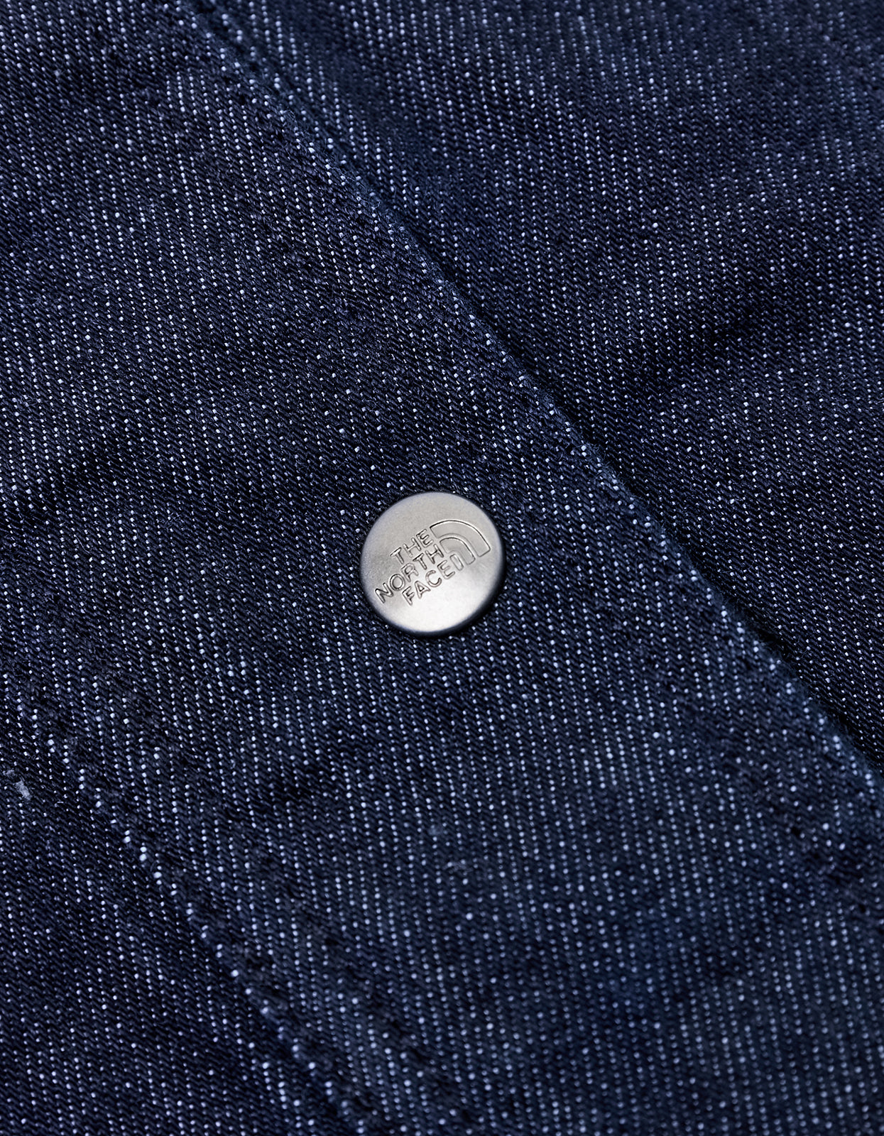 W A-Line Denim Jacket Cordura - Dark Indigo Denim Wash-Tnf Black