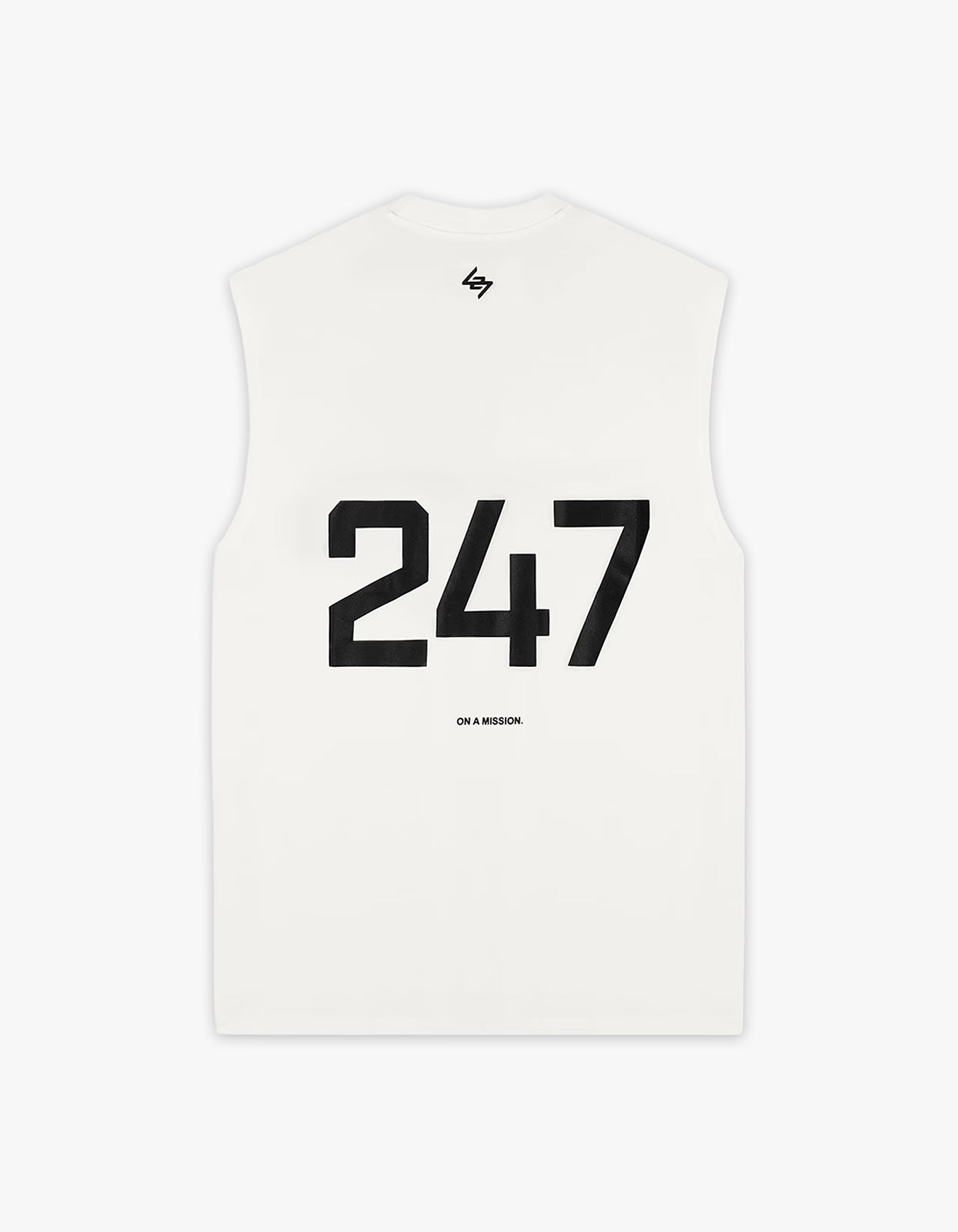 247 Oversized Tank - Flat White