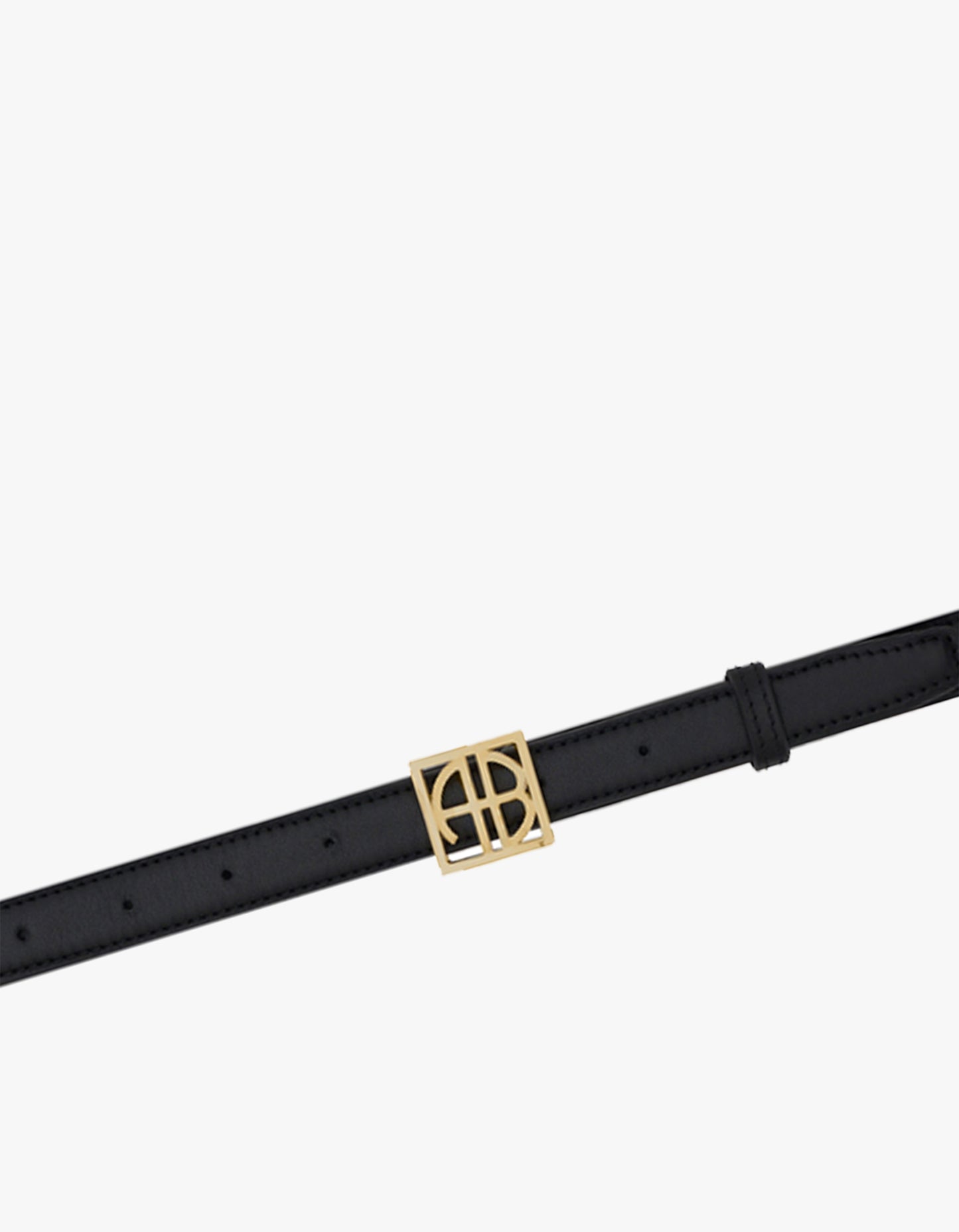 Monogram Belt - Black