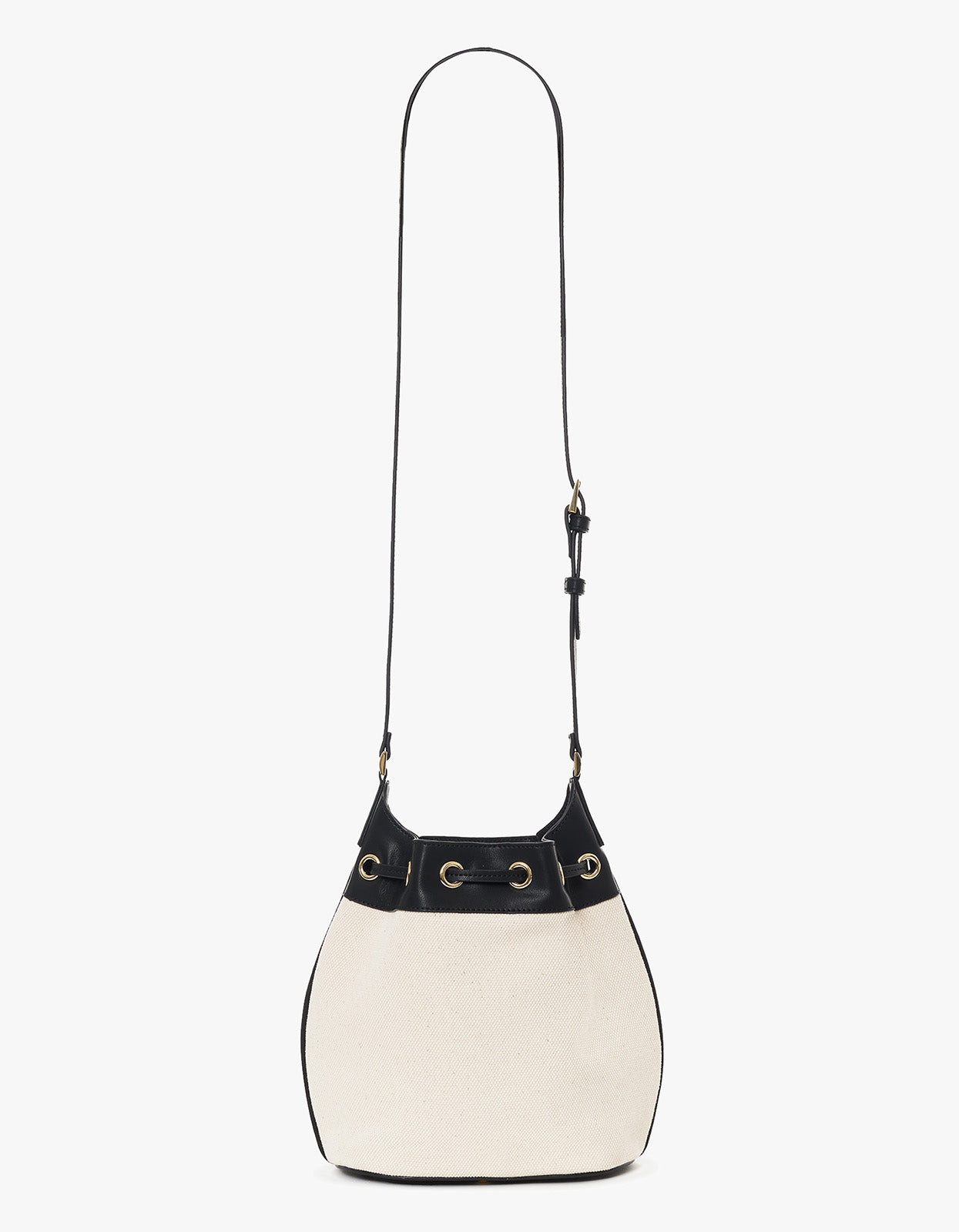 Mini Alana Bucket Bag - Natural