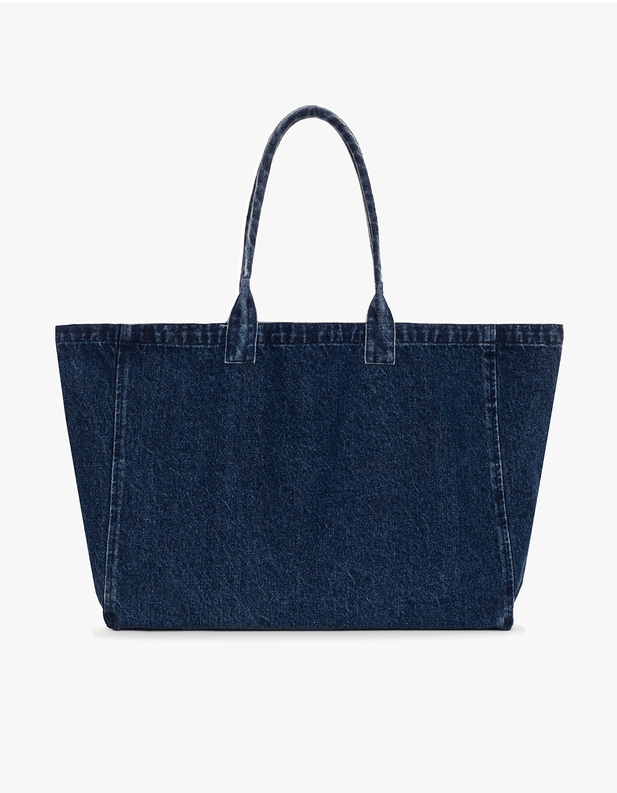 Leo Denim Tote - Ink Blue