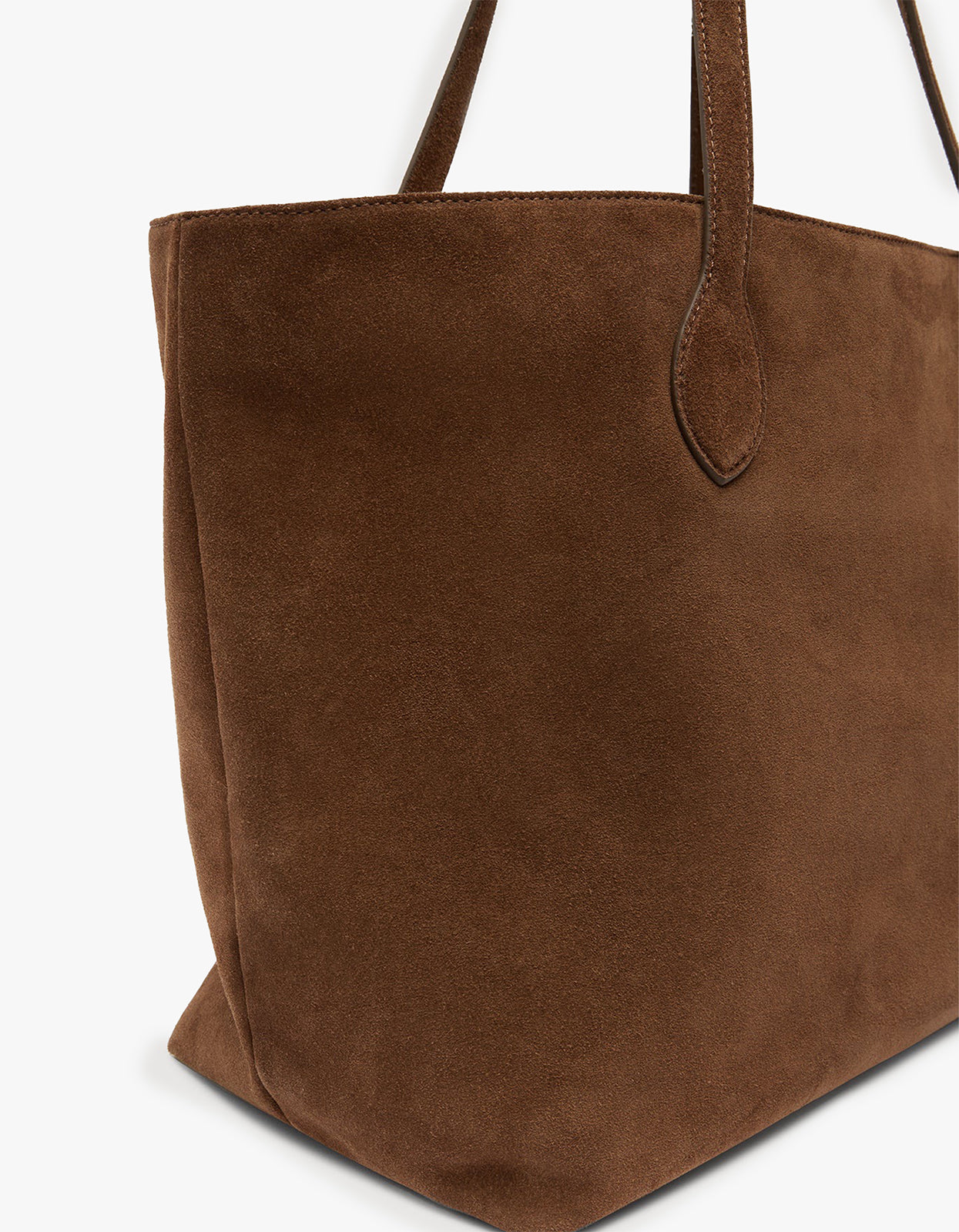 Olivia Suede Tote Bag - Amaro