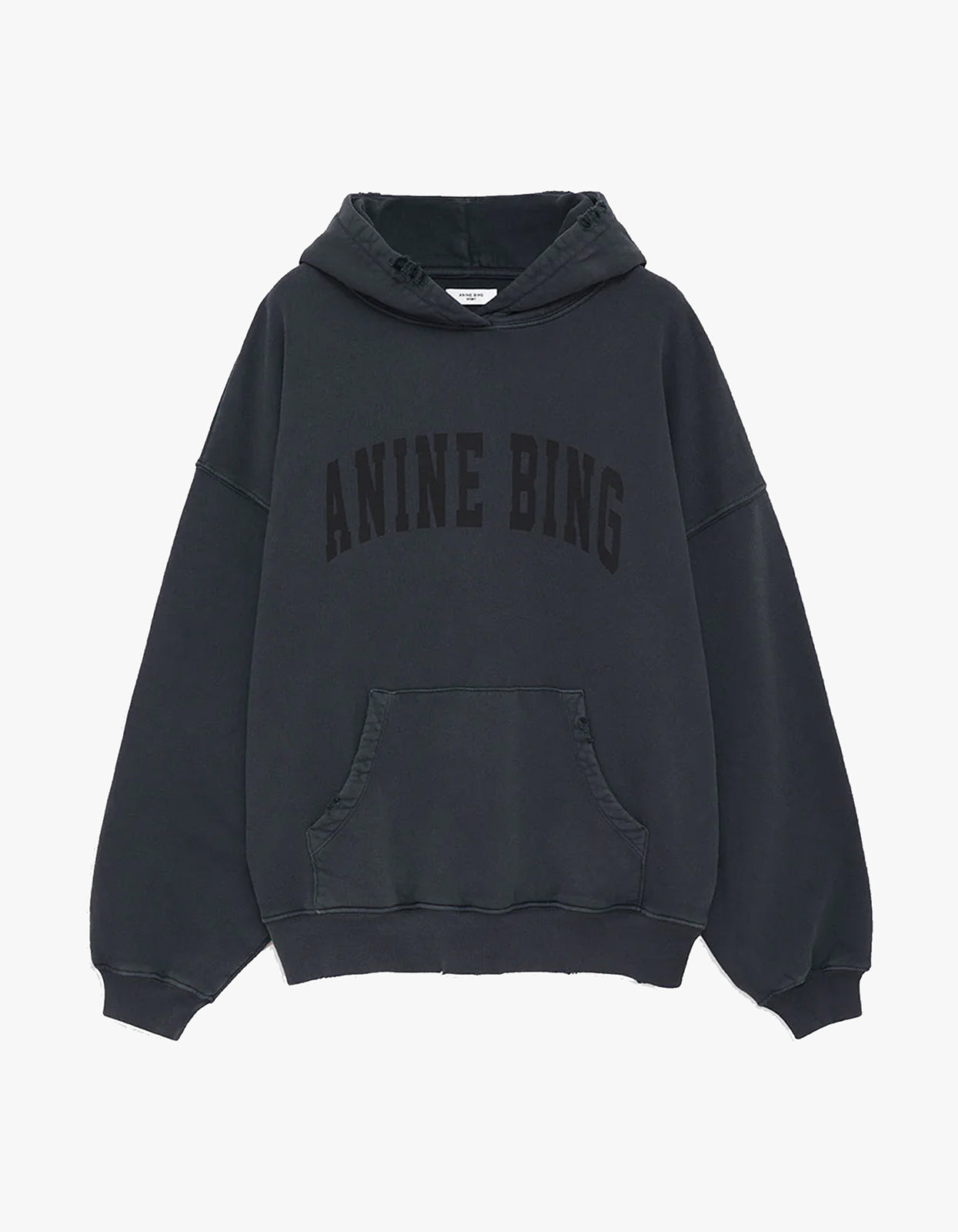 Harvey Sweatshirt - Dark Washed Black