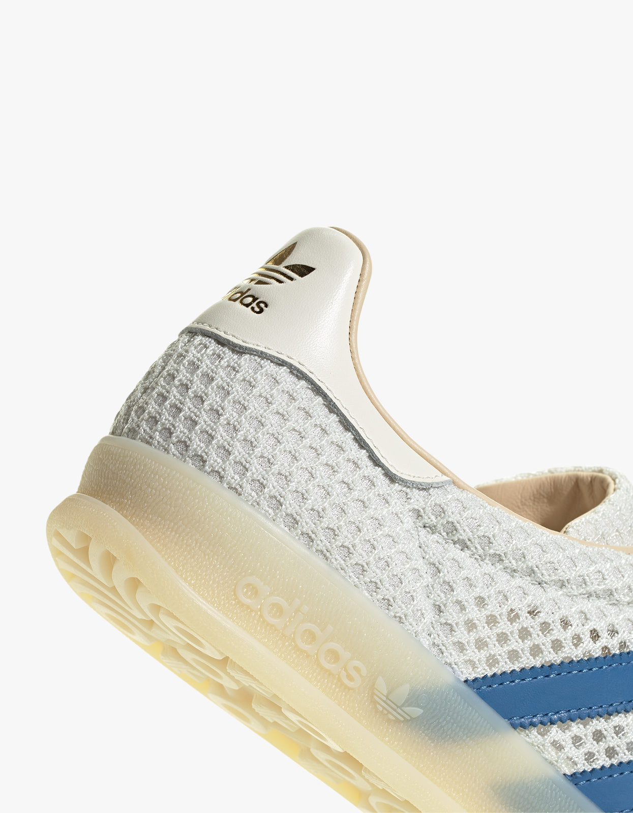 Mens Gazelle Indoor - Off White/Focus Blue/Warm Vanilla