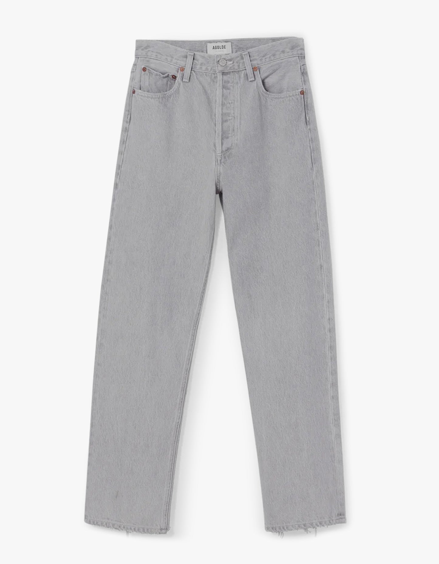 90s Pinch Waist High Rise Straight - Rain