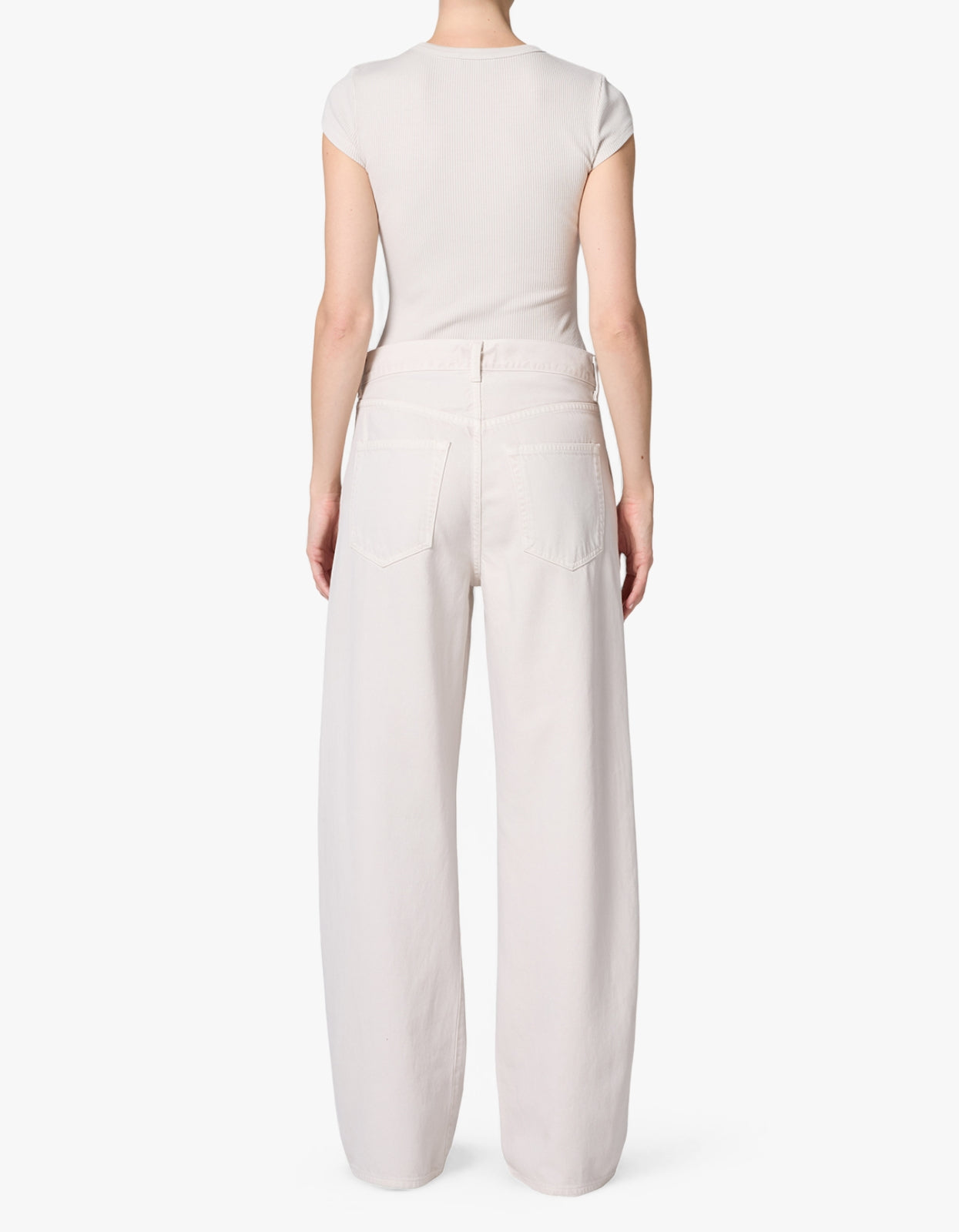 Low Curve Utility Jean - Bone