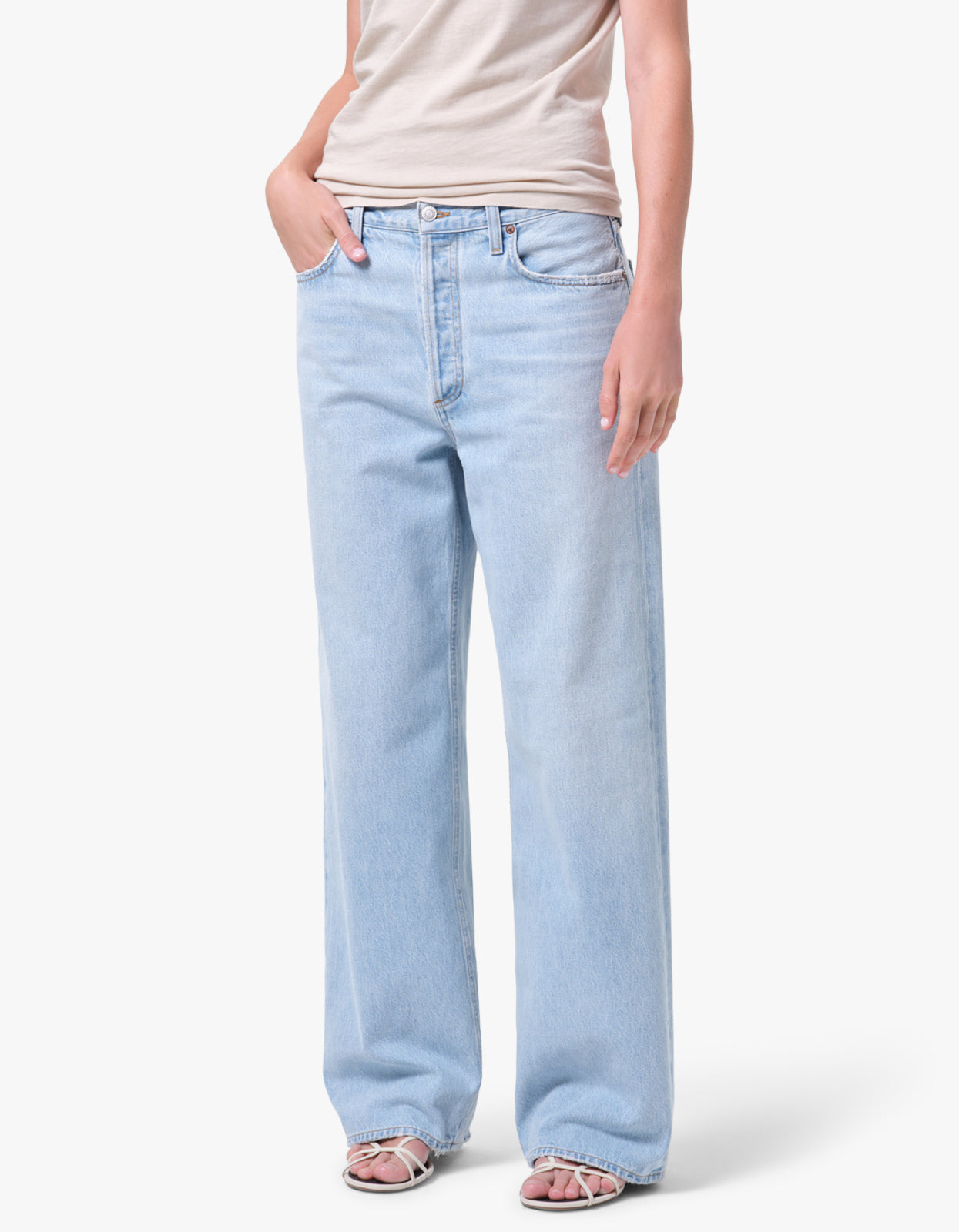 Agolde - Low Slung Baggy - Spark | Superette