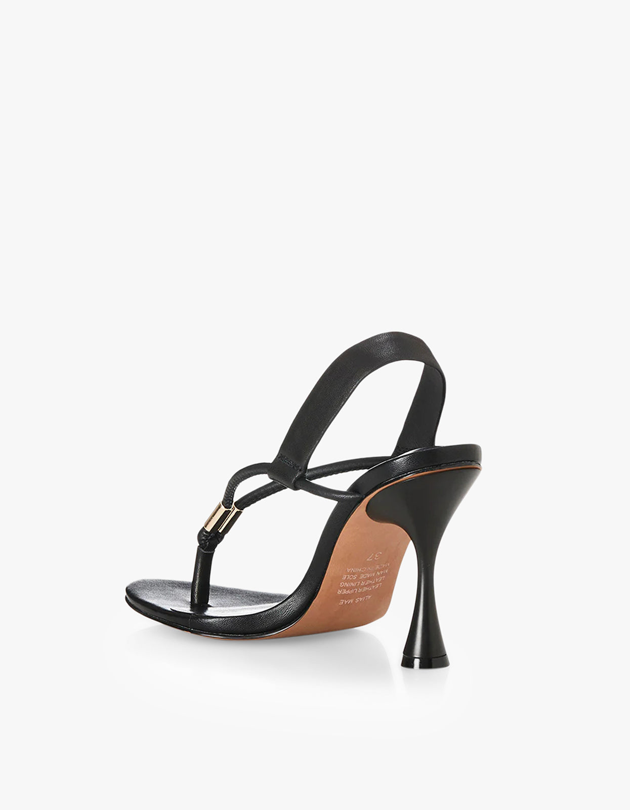 Landon Heel - Black Leather