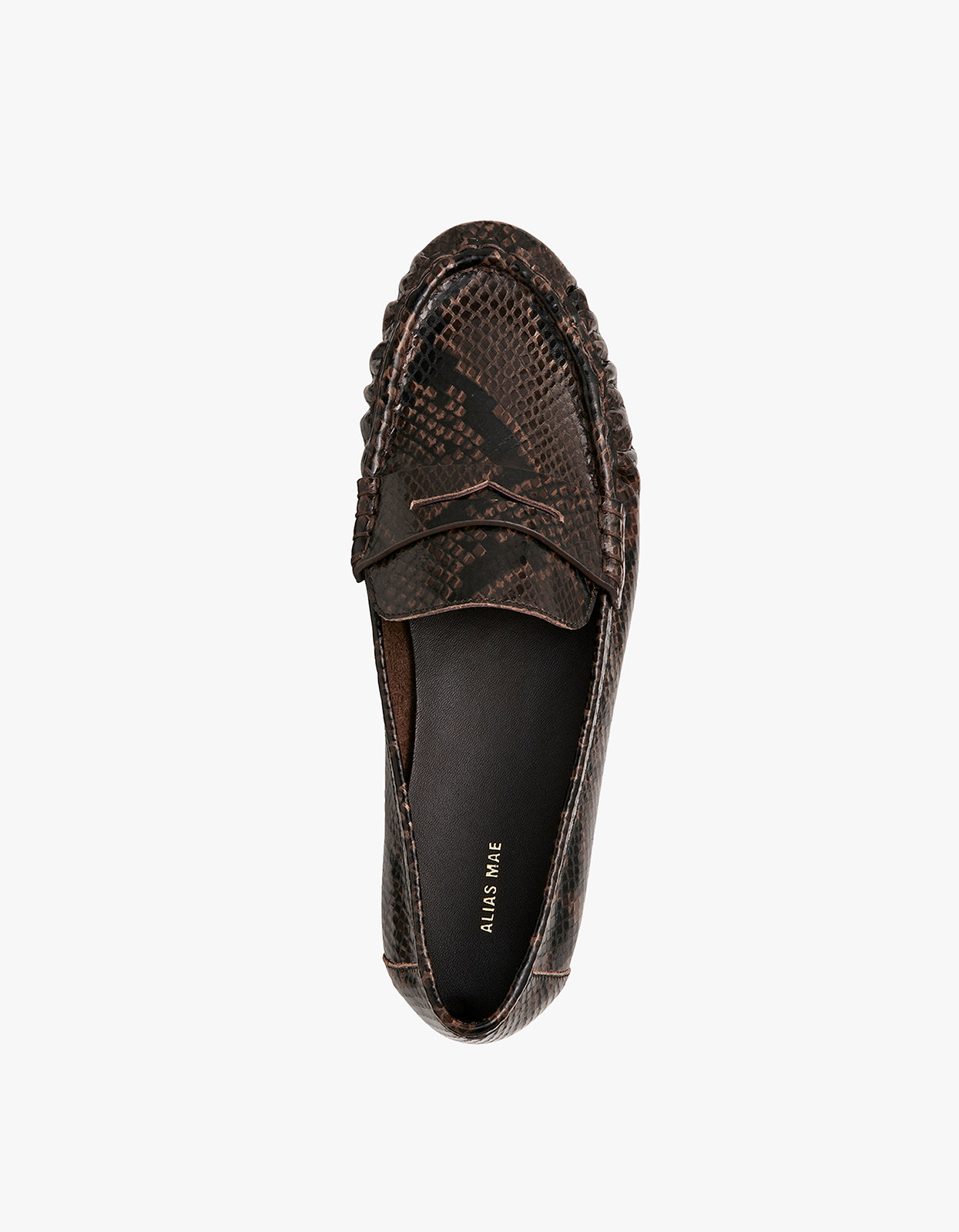 Ivana Loafer - Choc Snake