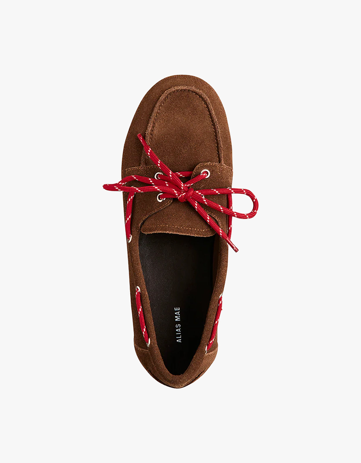 Teddy Loafer - Mocha - Red Suede