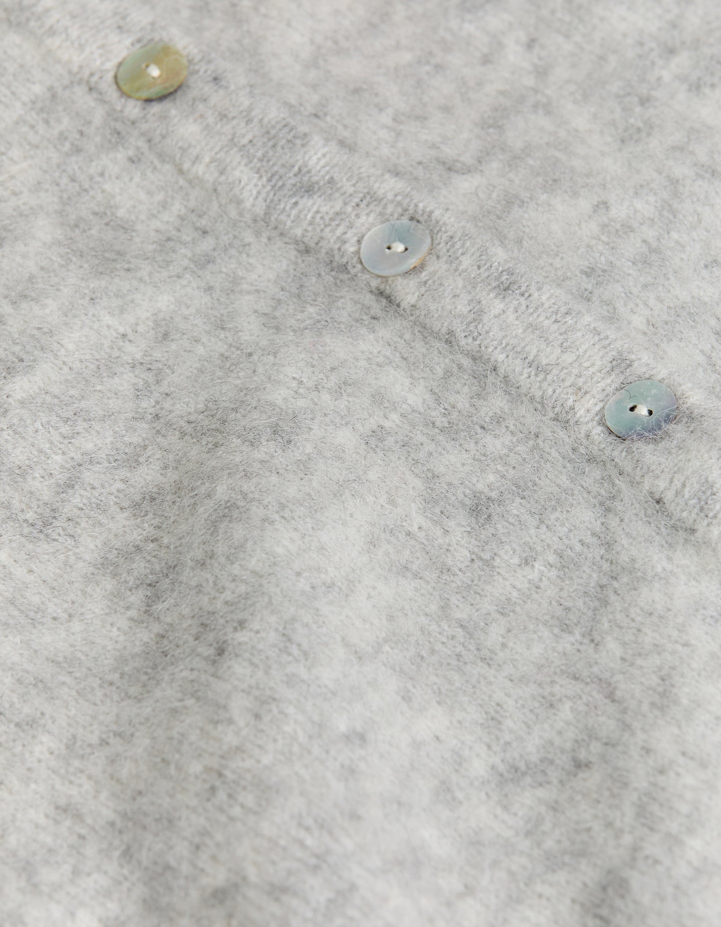 Womens Cardigan Vitow - Light Grey Melange