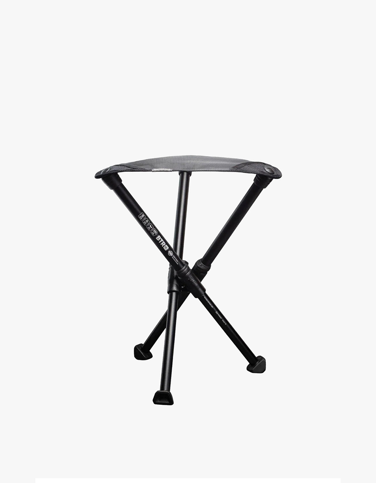 BTR 17inch Packable Stool - Black