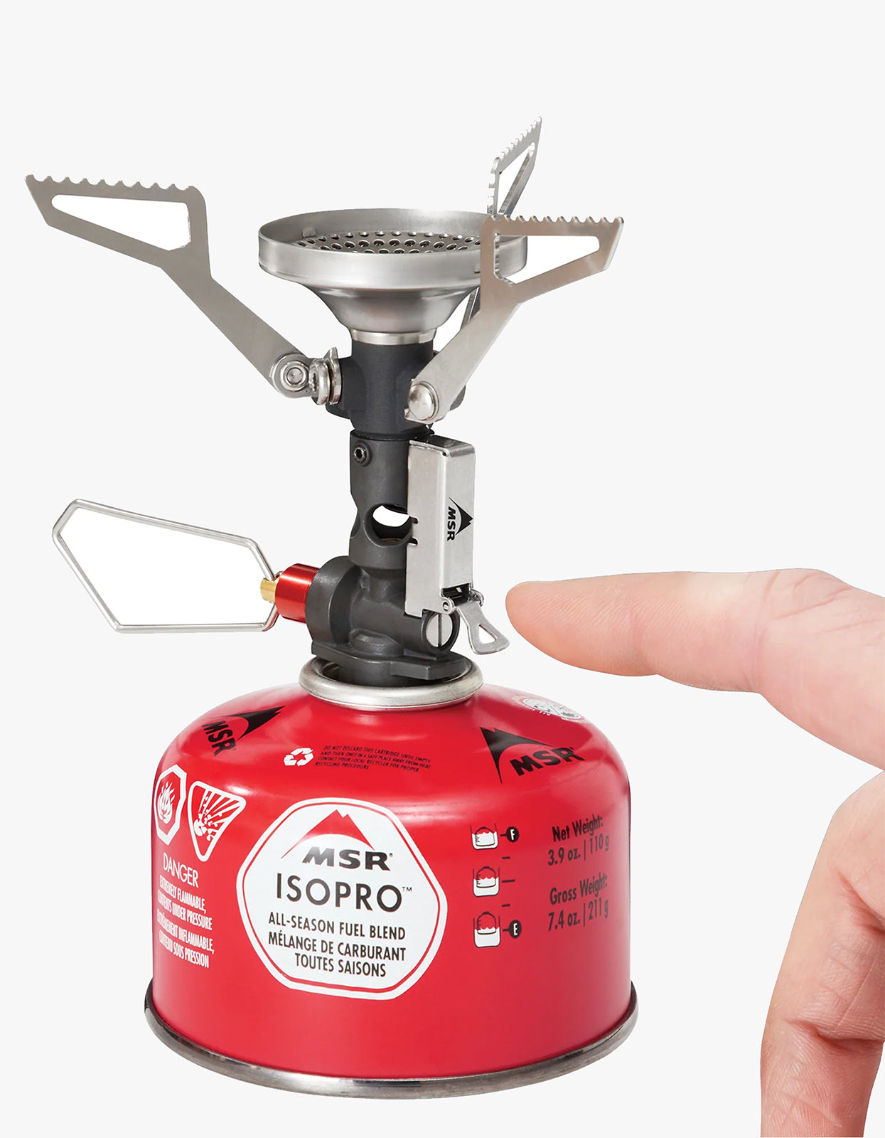 PocketRocket Deluxe Stove Kit - Black