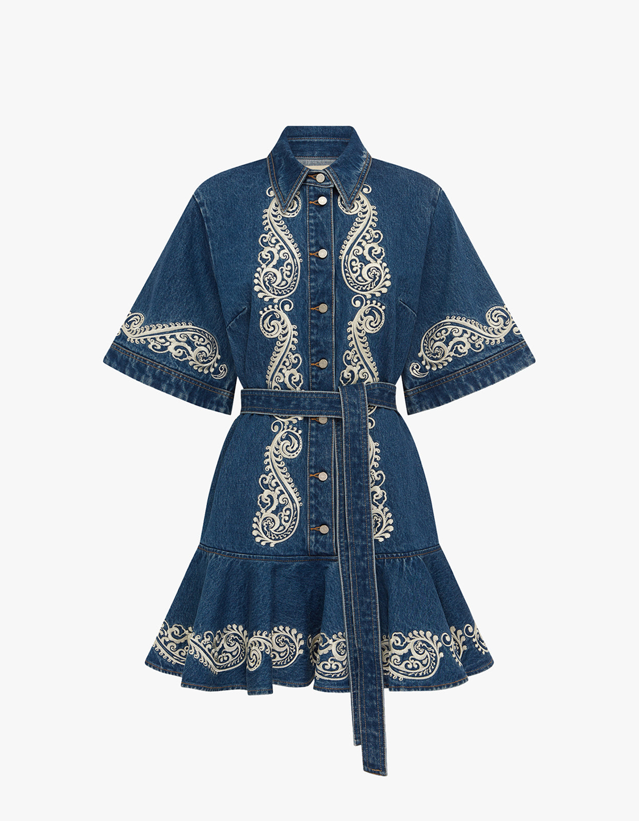 Jacones Denim Mini Dress - Indigo