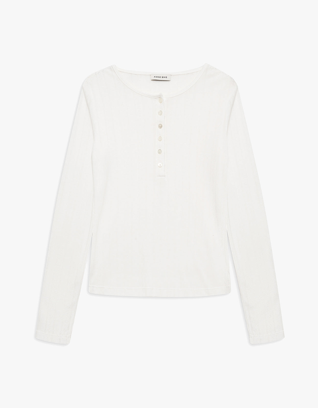 Pia Long Sleeve Tee - Off White