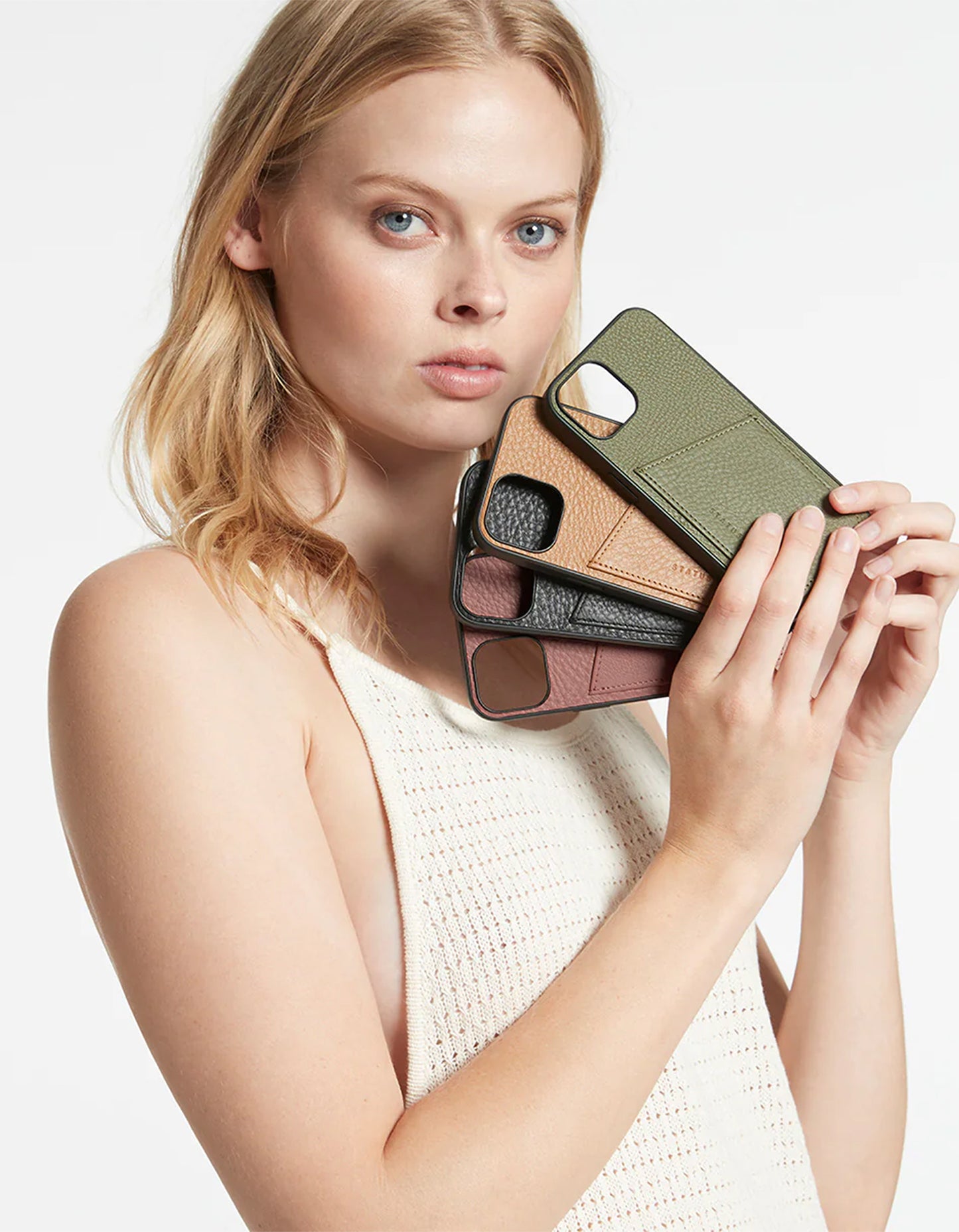 Whos Who Iphone 15 Pro Max Case - Khaki