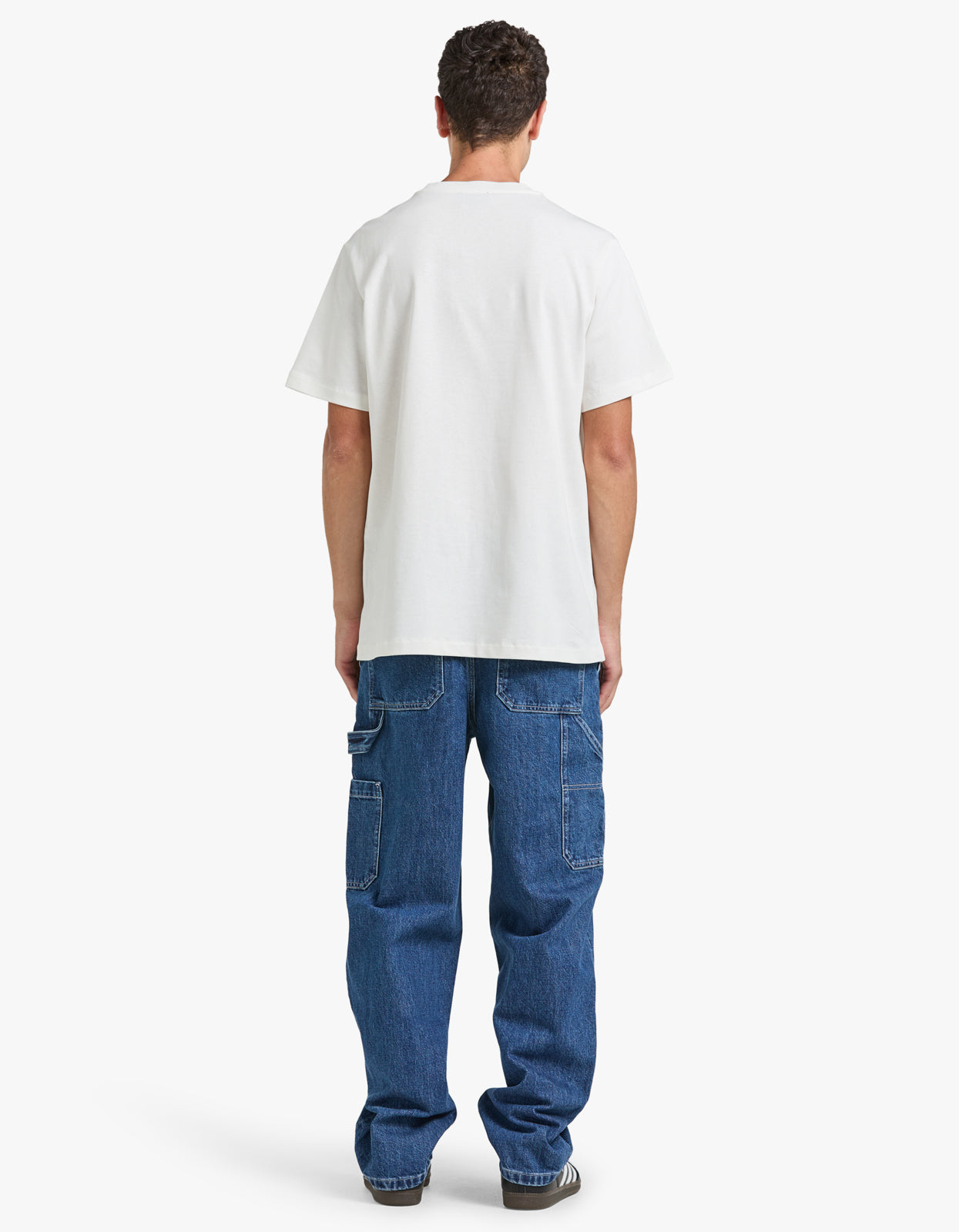 Standard Rue Madame GOTS T Shirt - TAE White/Dark Navy