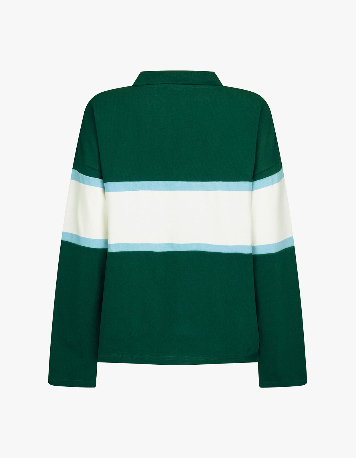 Gt Rugby Polo Long Sleeve Polo Shirt - Forest