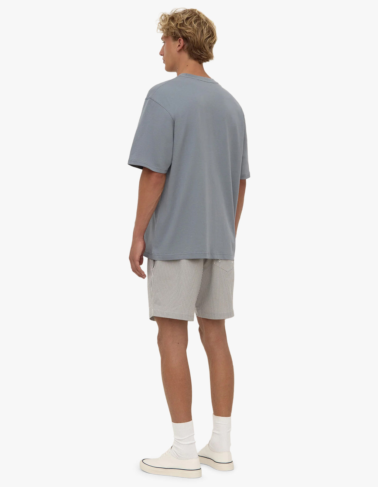 Knox Organic Oversized Tee - Ashphalt