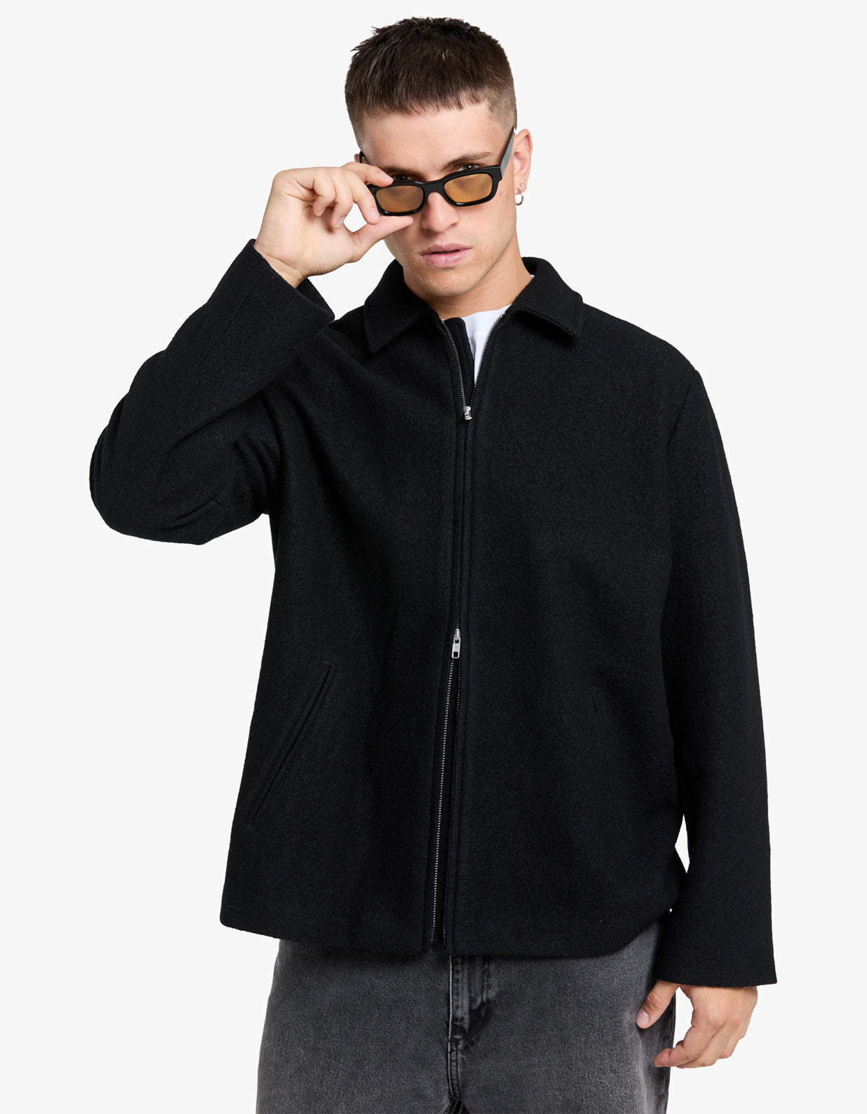 Taylor Wool Jacket - Black