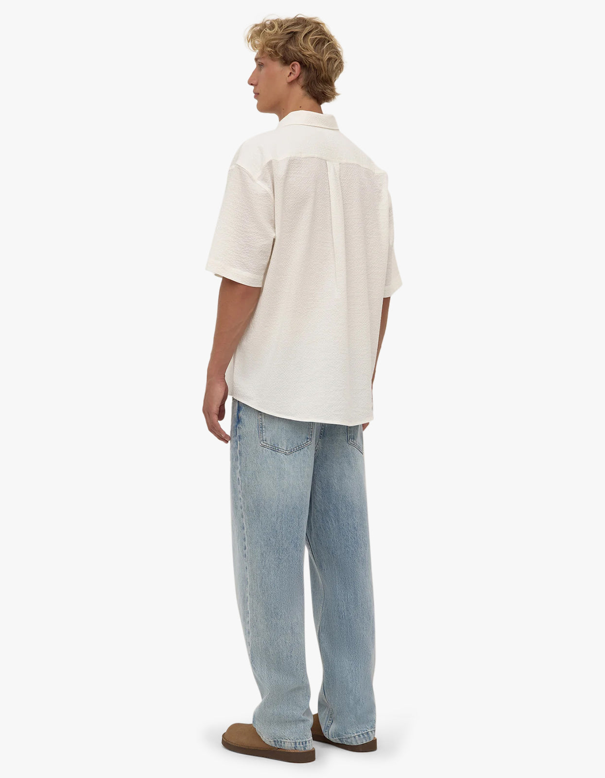 Raine Short Sleeve Shirt - Cream