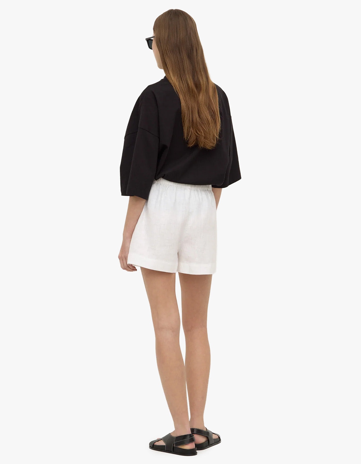 Everyday Linen Short - White