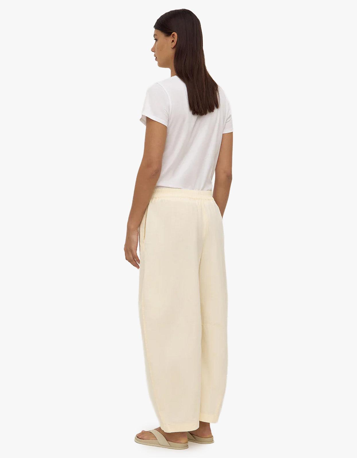 Lola Barrel Pant - Butter