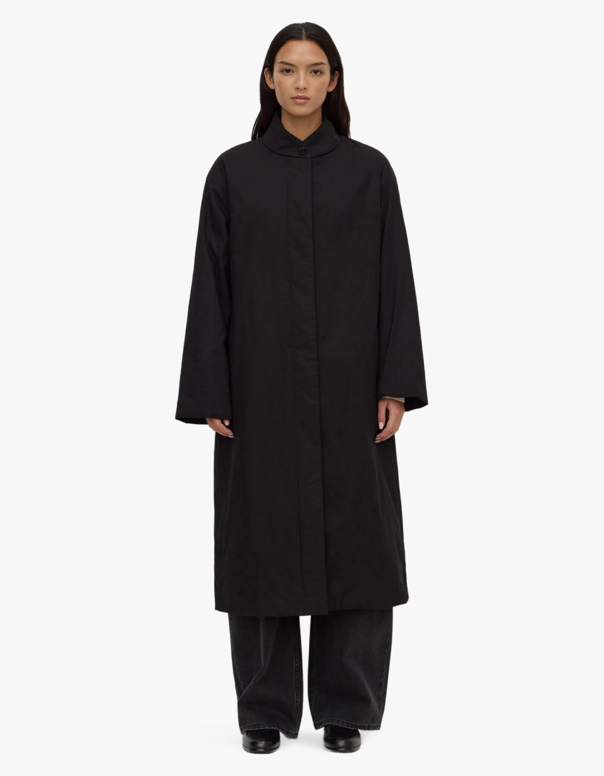 Zoie Padded Coat - Washed Black