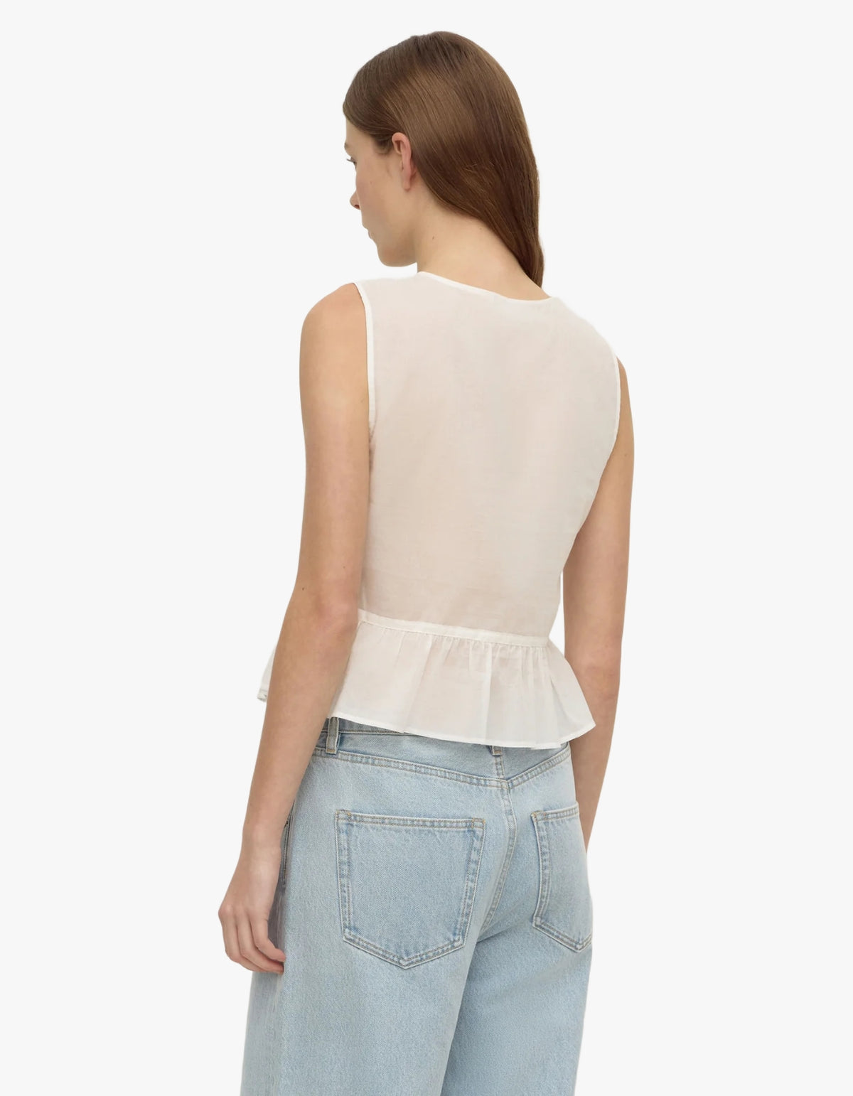Quinn Volie Top - White