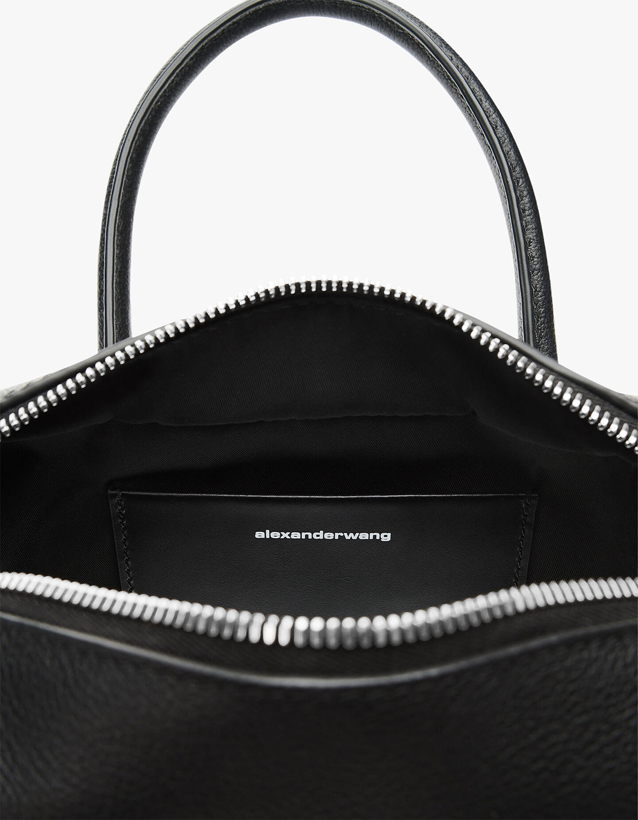 Small Roux Top Handle Bag - Black