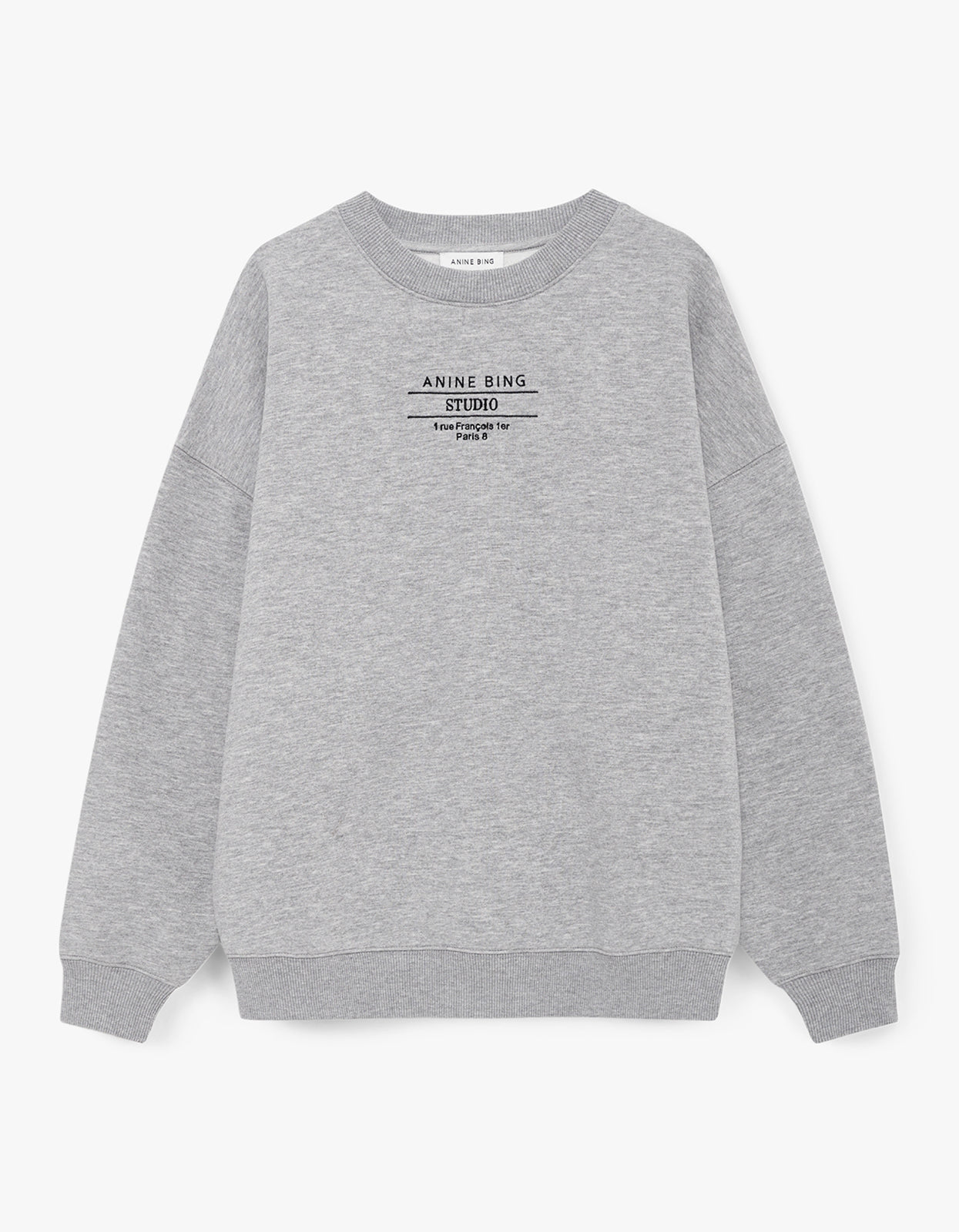 Miles Sweatshirt Studio - Heather Grey