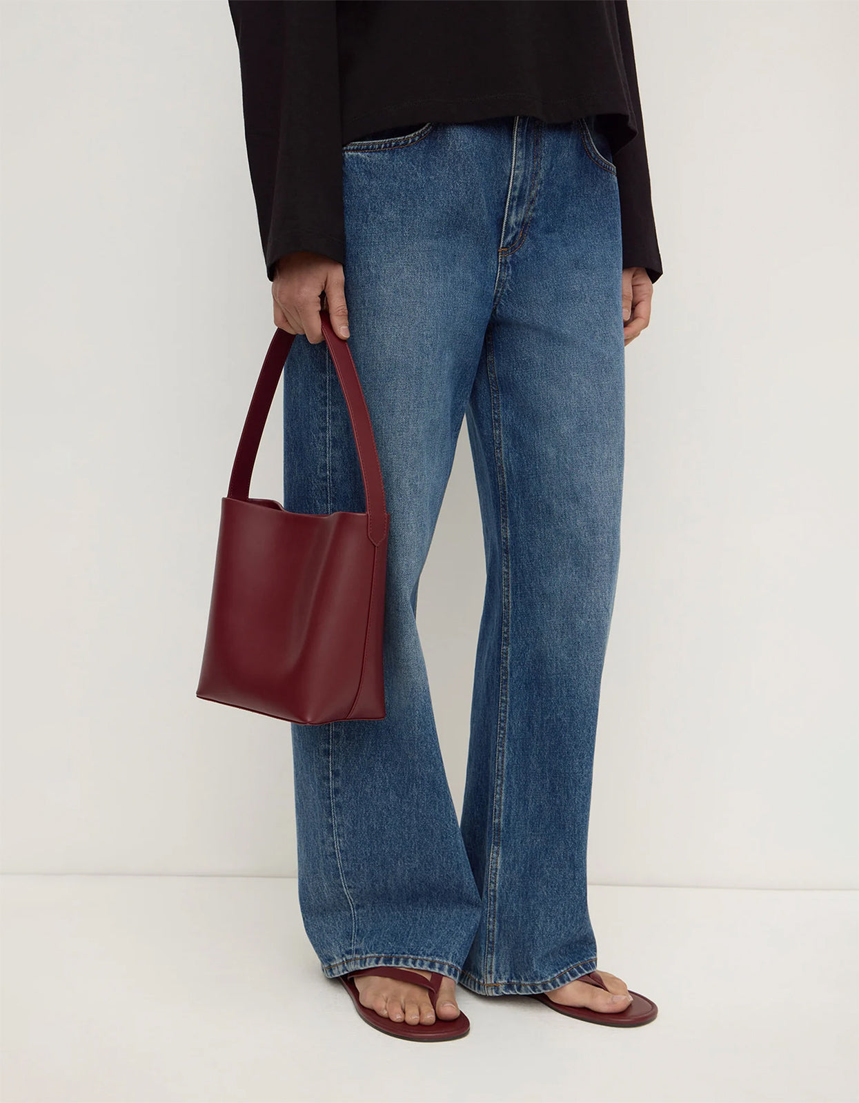 Nova Mini Bucket Bag - Raisin