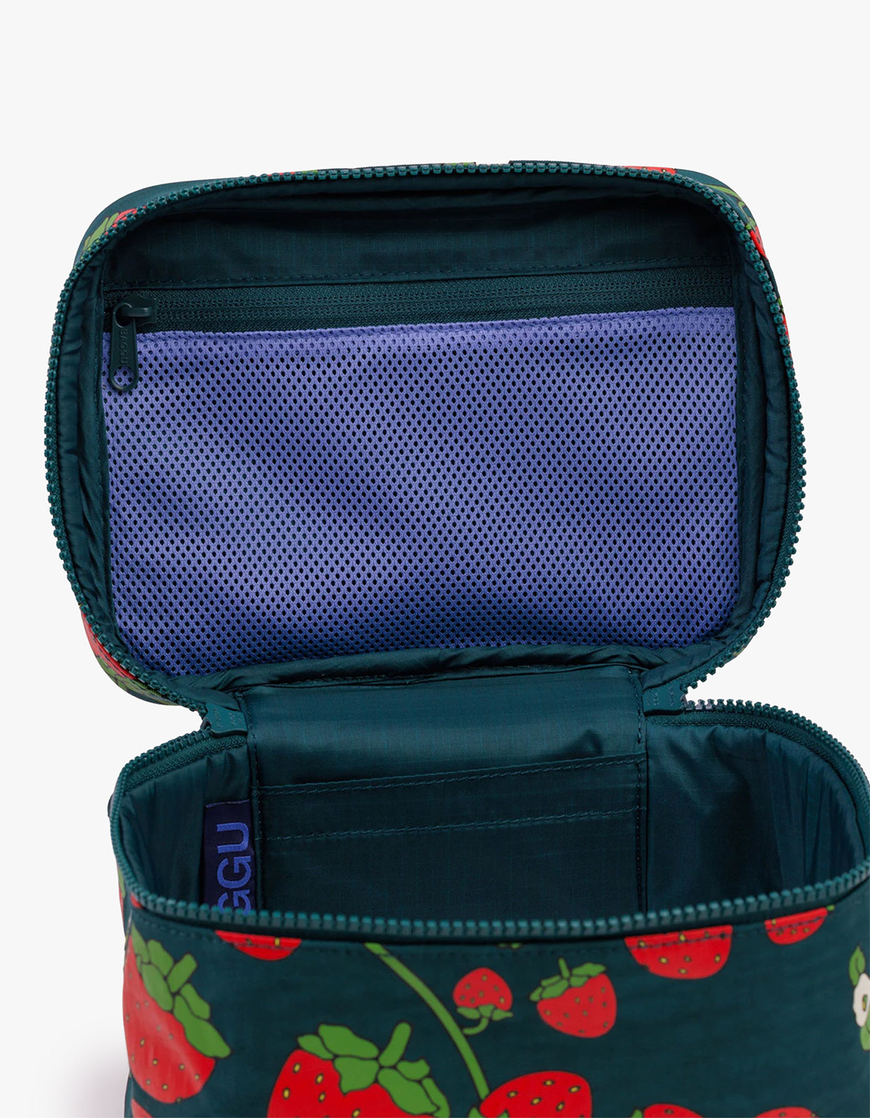 Large Cosmetic Case - Strawberry Blossom