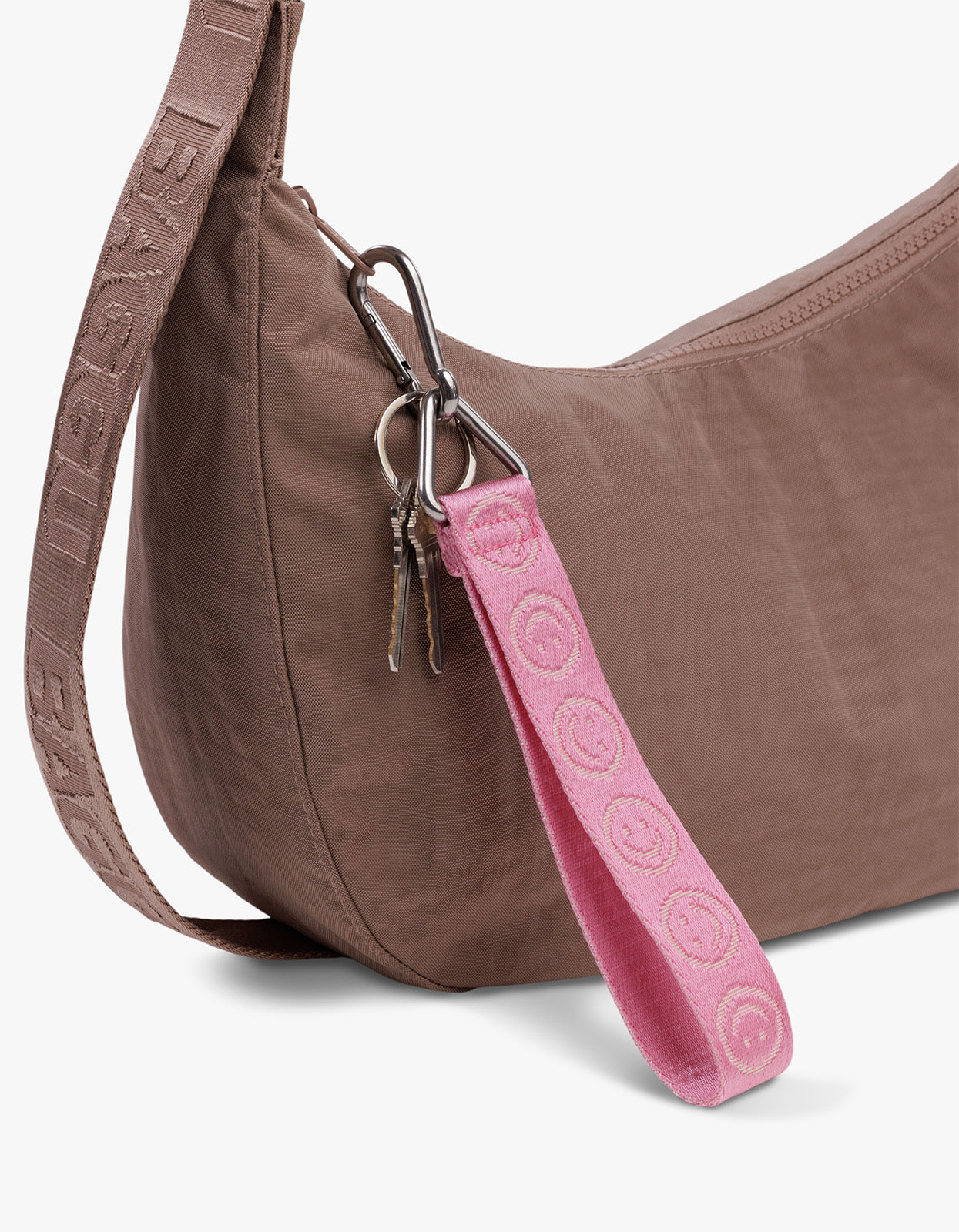 Logo Keychain - Pink Happy