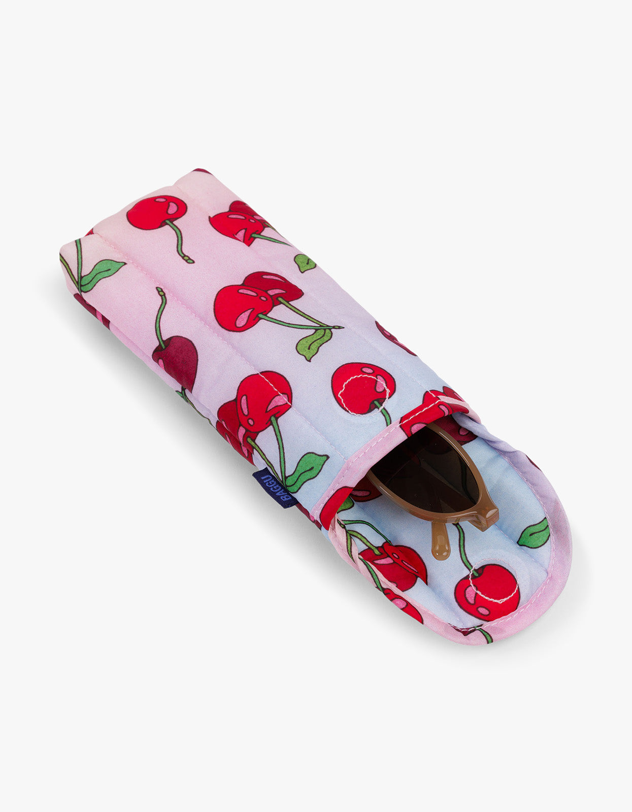Puffy Glasses Sleeve - Cherries