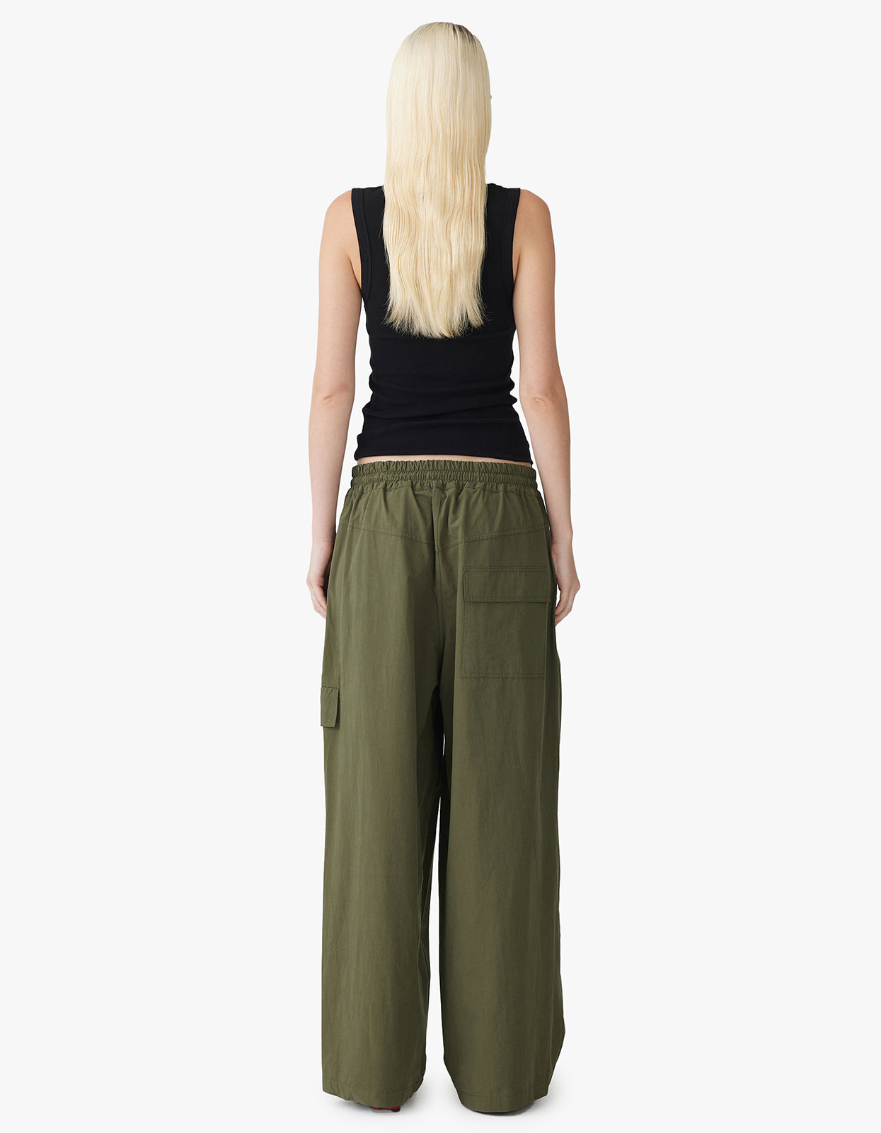 Crushed Cotton Hiker Pant - Khaki