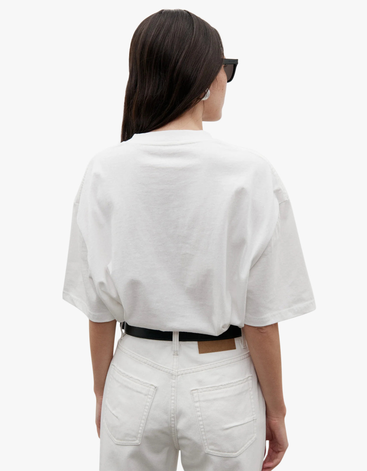 Jonas Boyfriend Tee - White