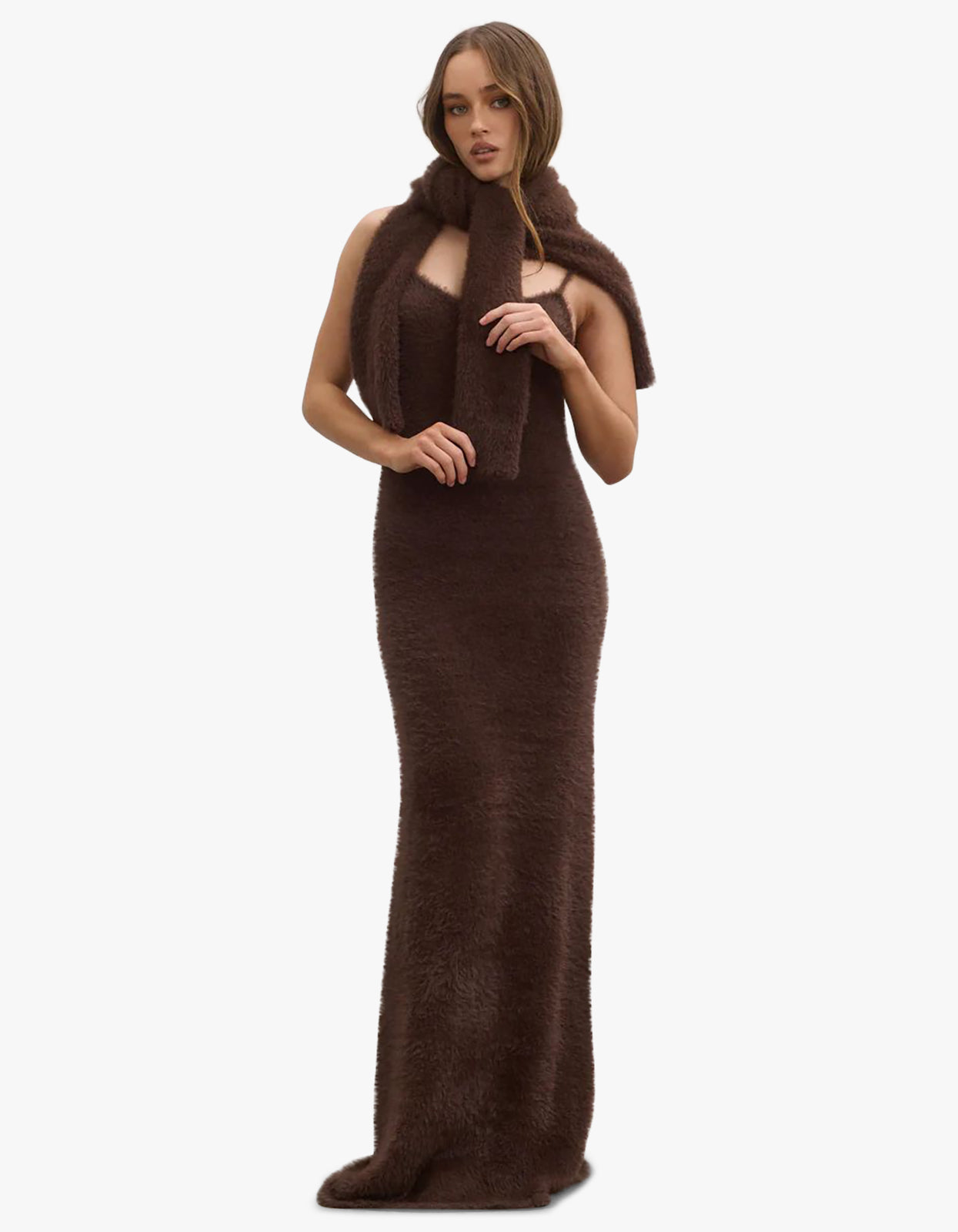 Huxley Knit Dress - Chocolate