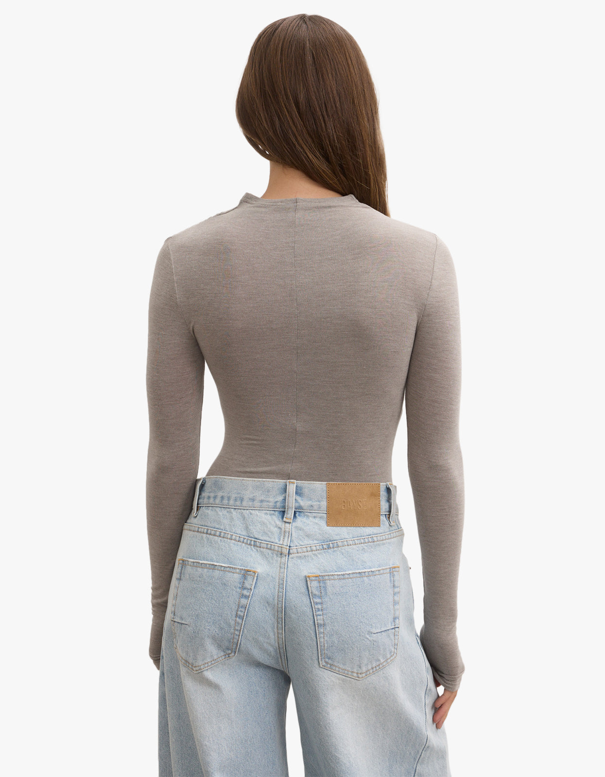 Amrita Bodysuit - Grey Marle