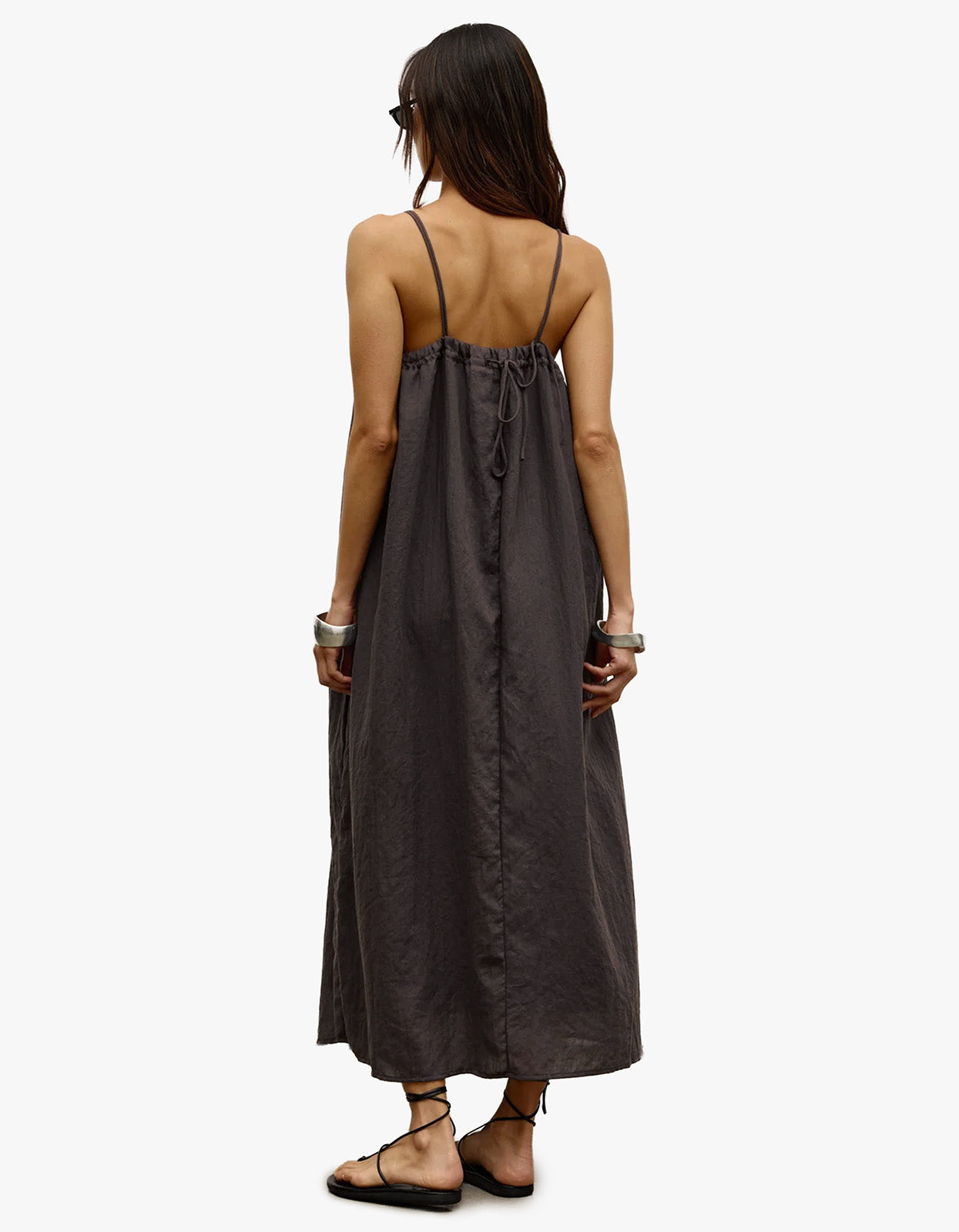 Zaya Maxi Dress - Smoke