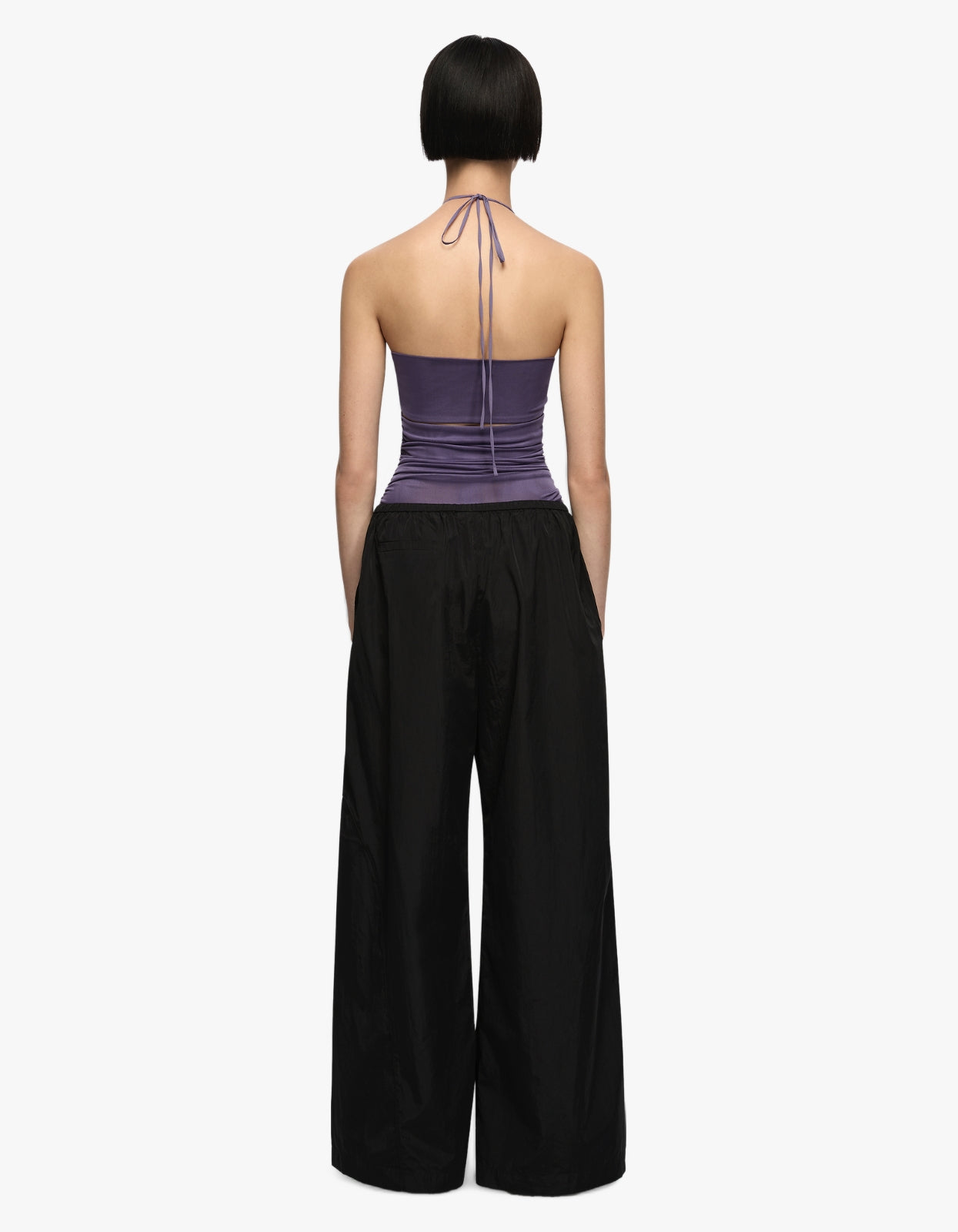 Delila Spiral Top - Amethyst