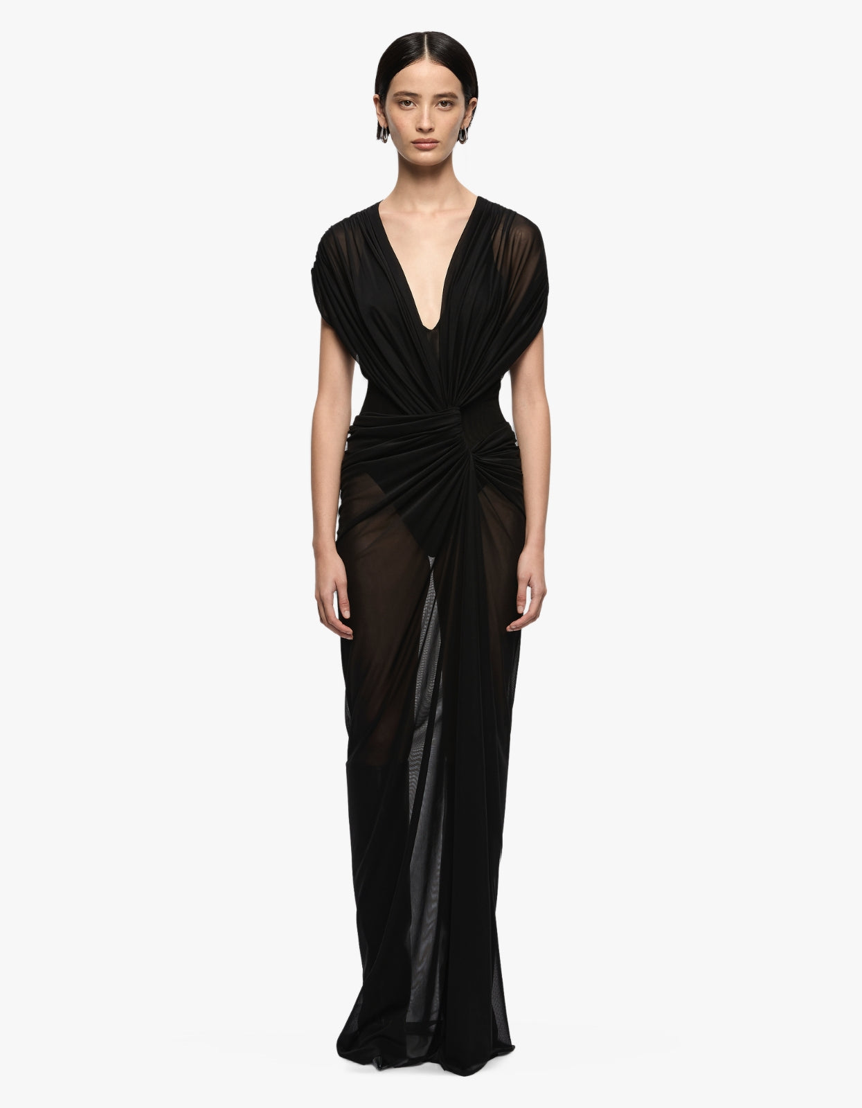 Bec and Bridge - Leia Drape Maxi Dress Black | Superette Bec and Bridge - Leia Drape Maxi Dress Black | Superette
