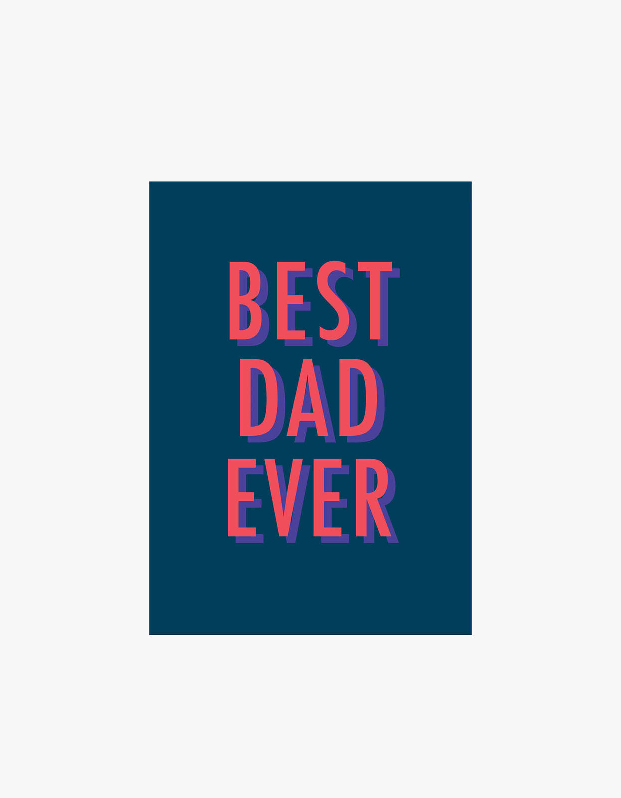 Best Dad Ever Card