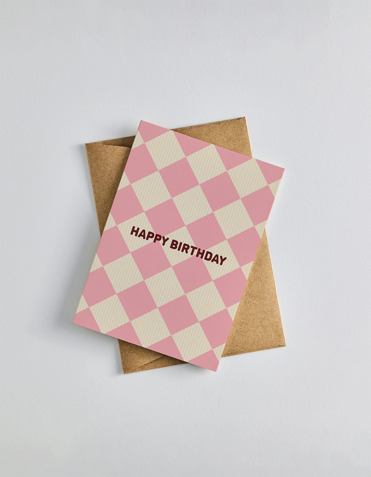 Happy Birthday Card - Pink