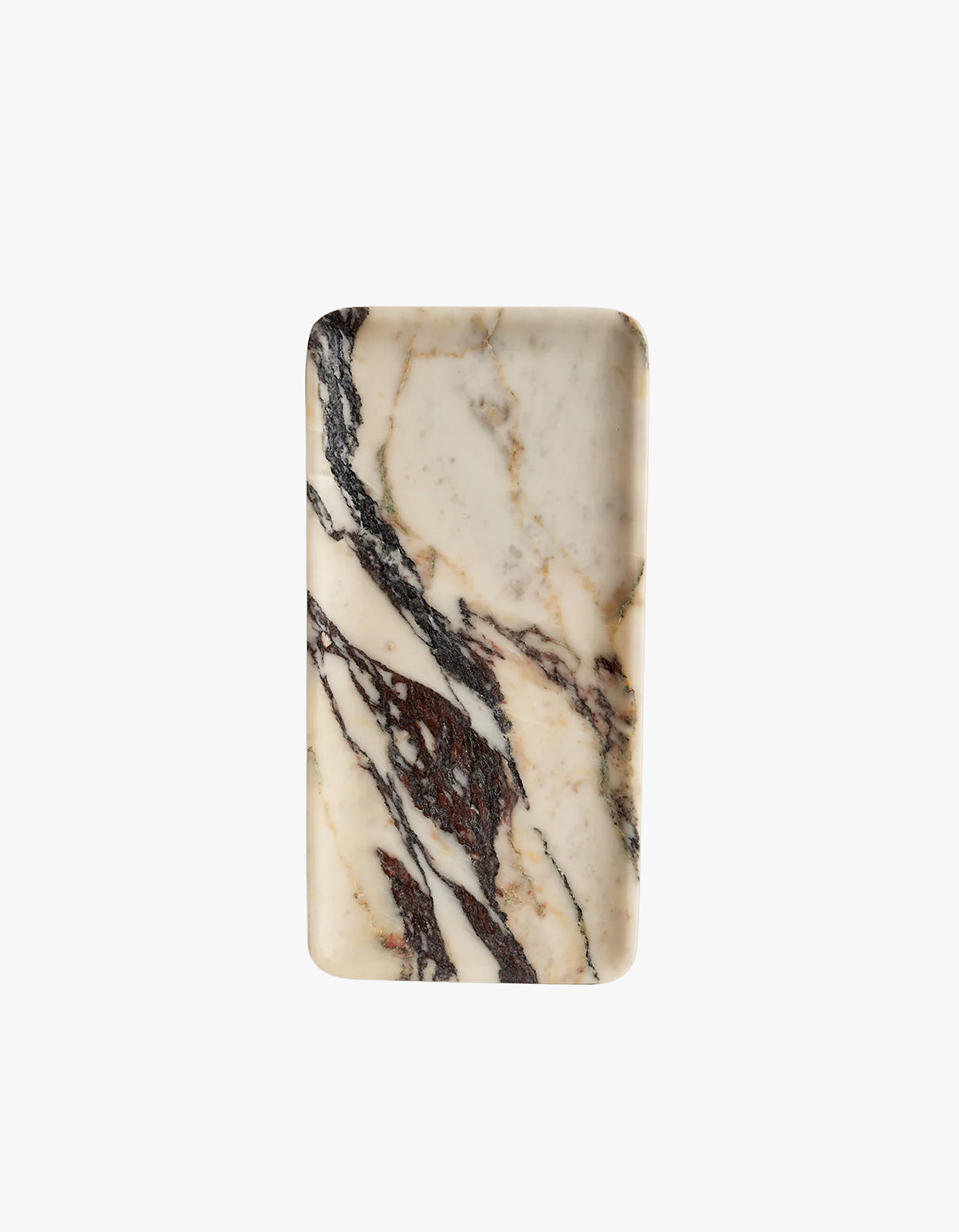 Linea Rectangle Marble Tray - Calacatta Viola