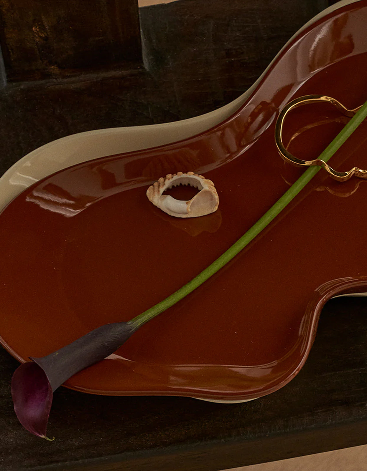 Drift Tray / Platter - Rust