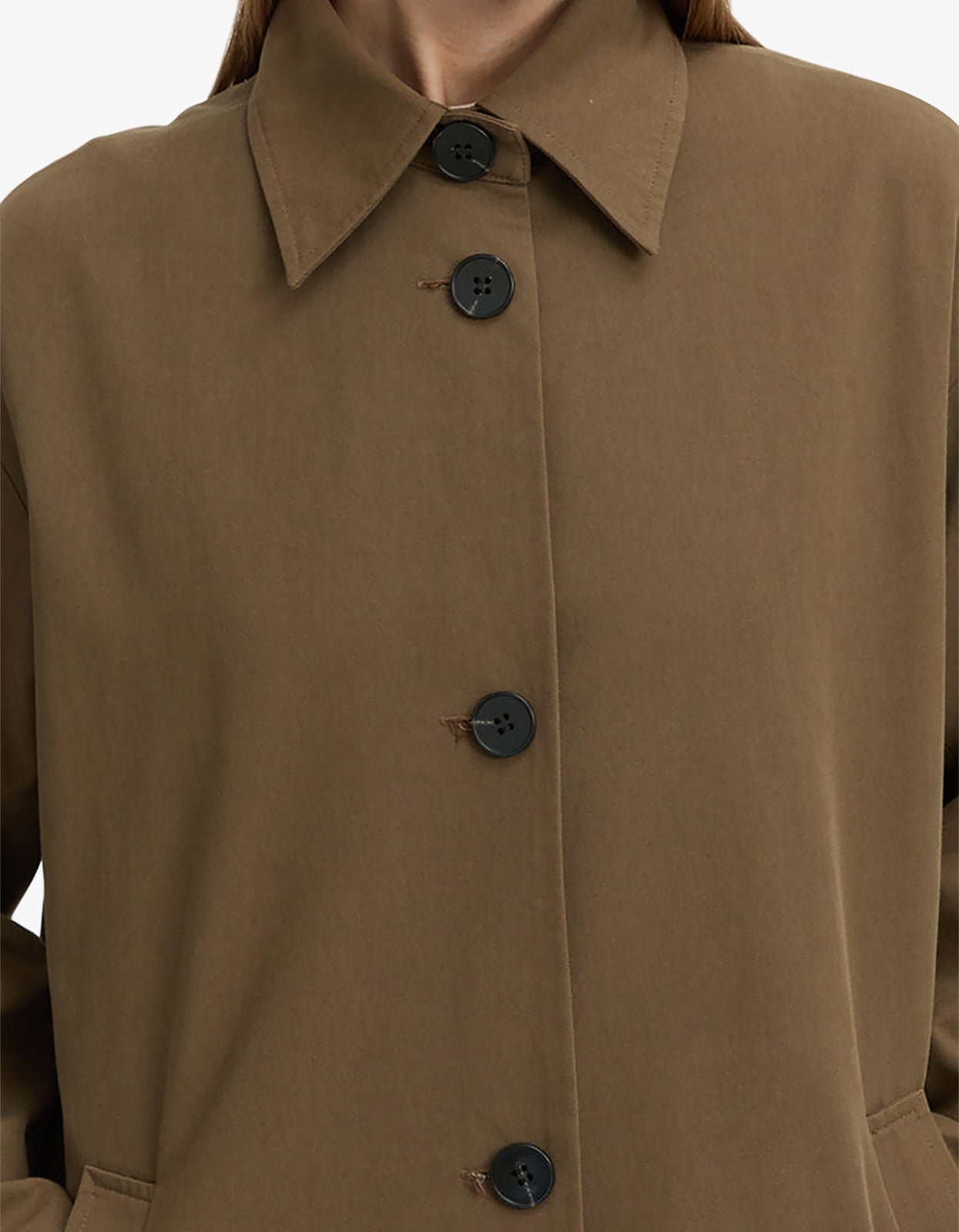 Moira Trench - Brown