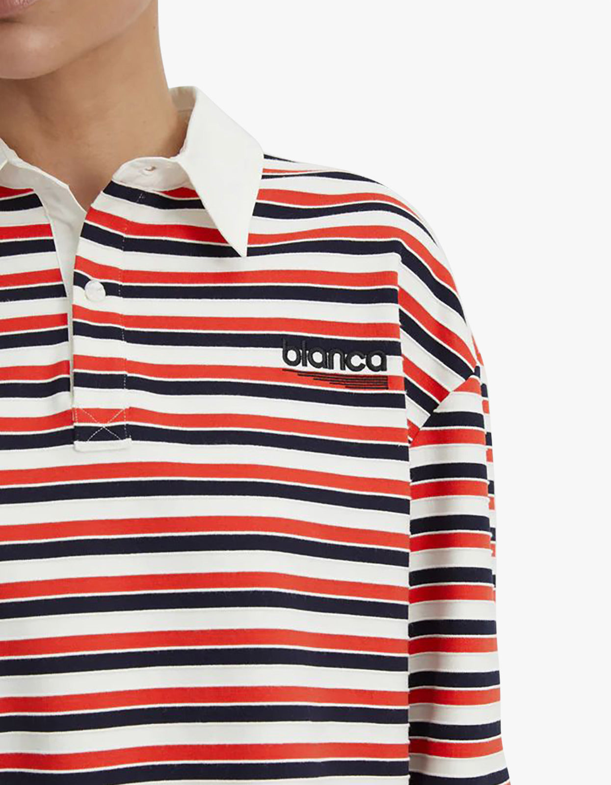 Ellie Polo Top - Red