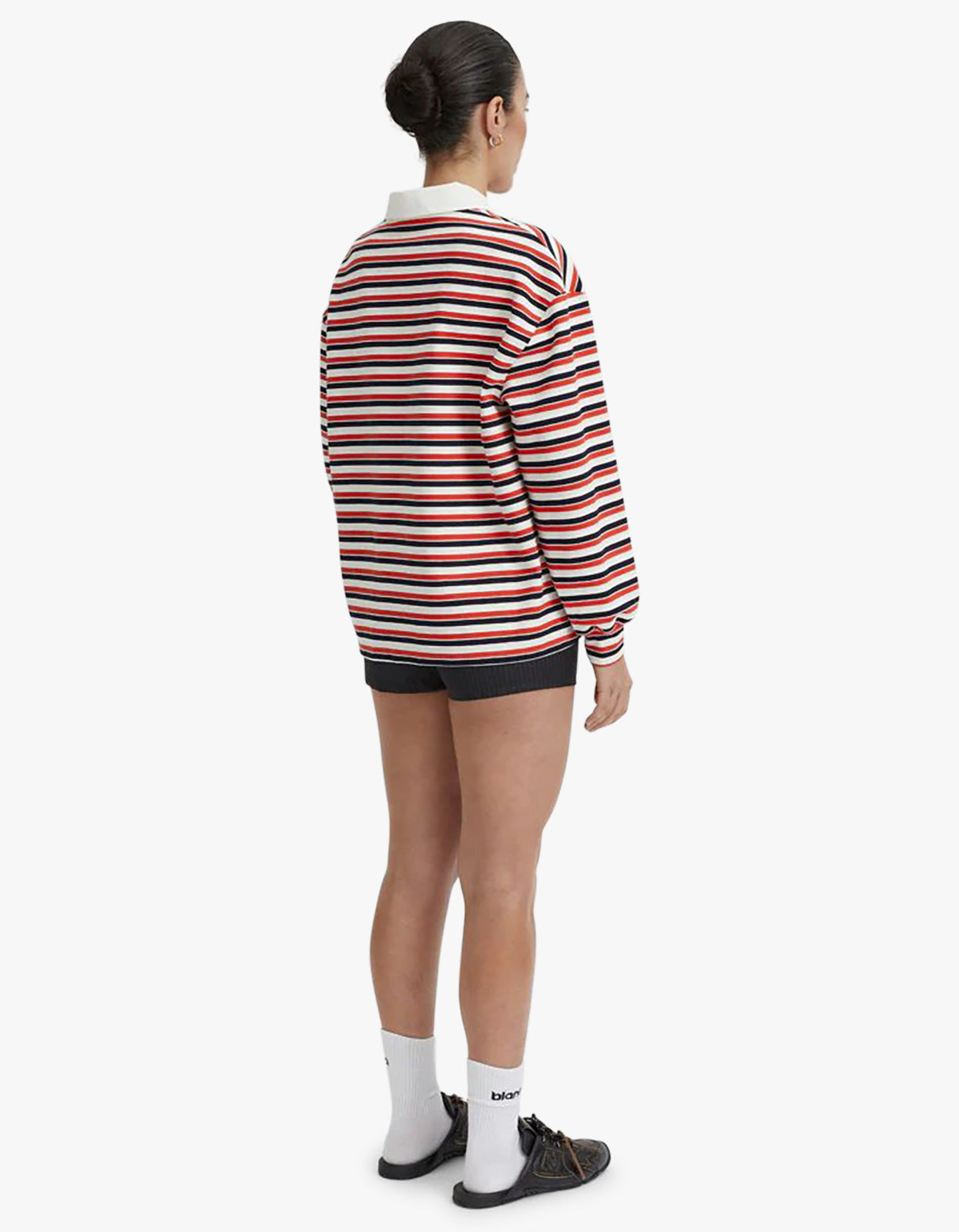 Ellie Polo Top - Red