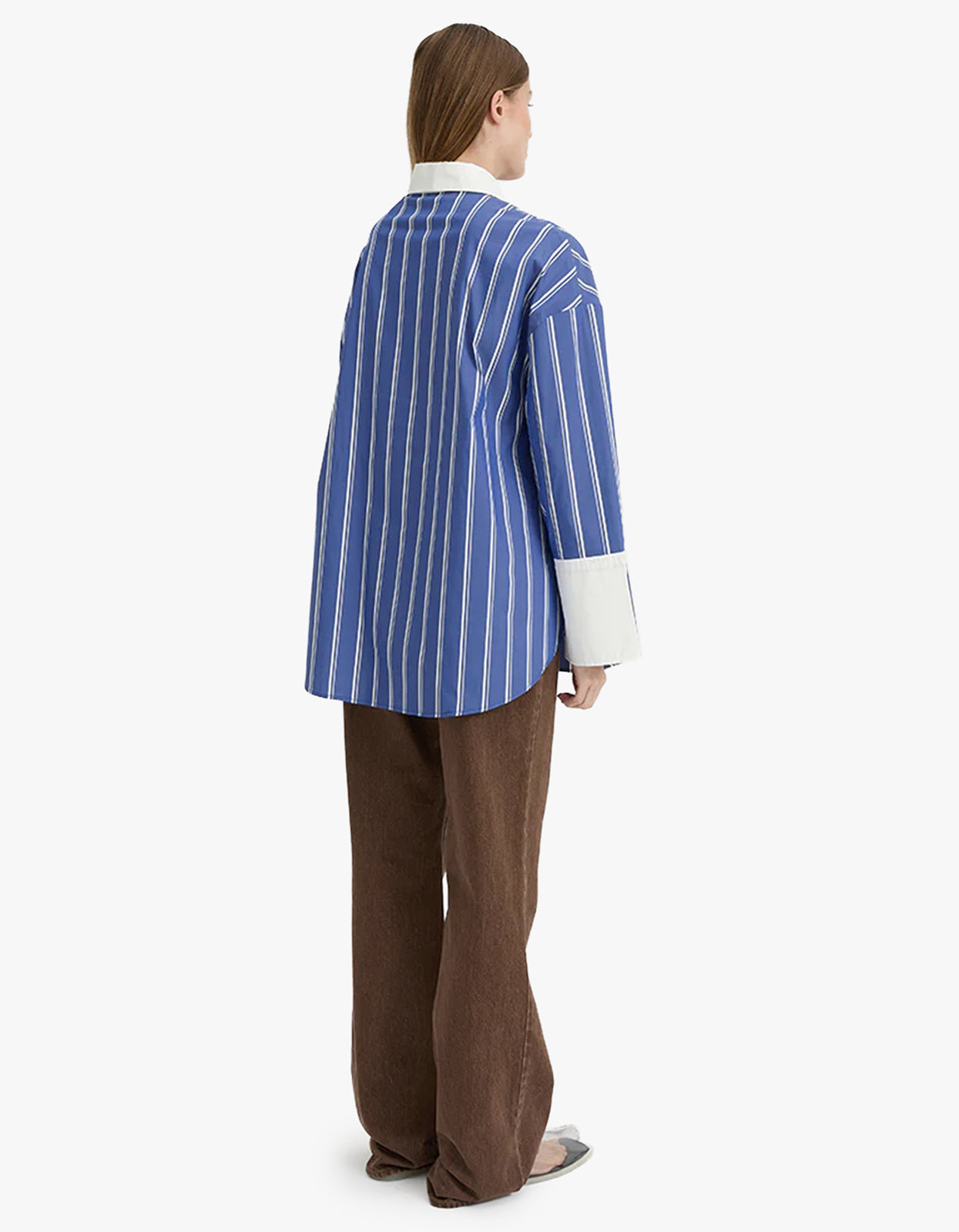 Opal Shirt - Blue/White